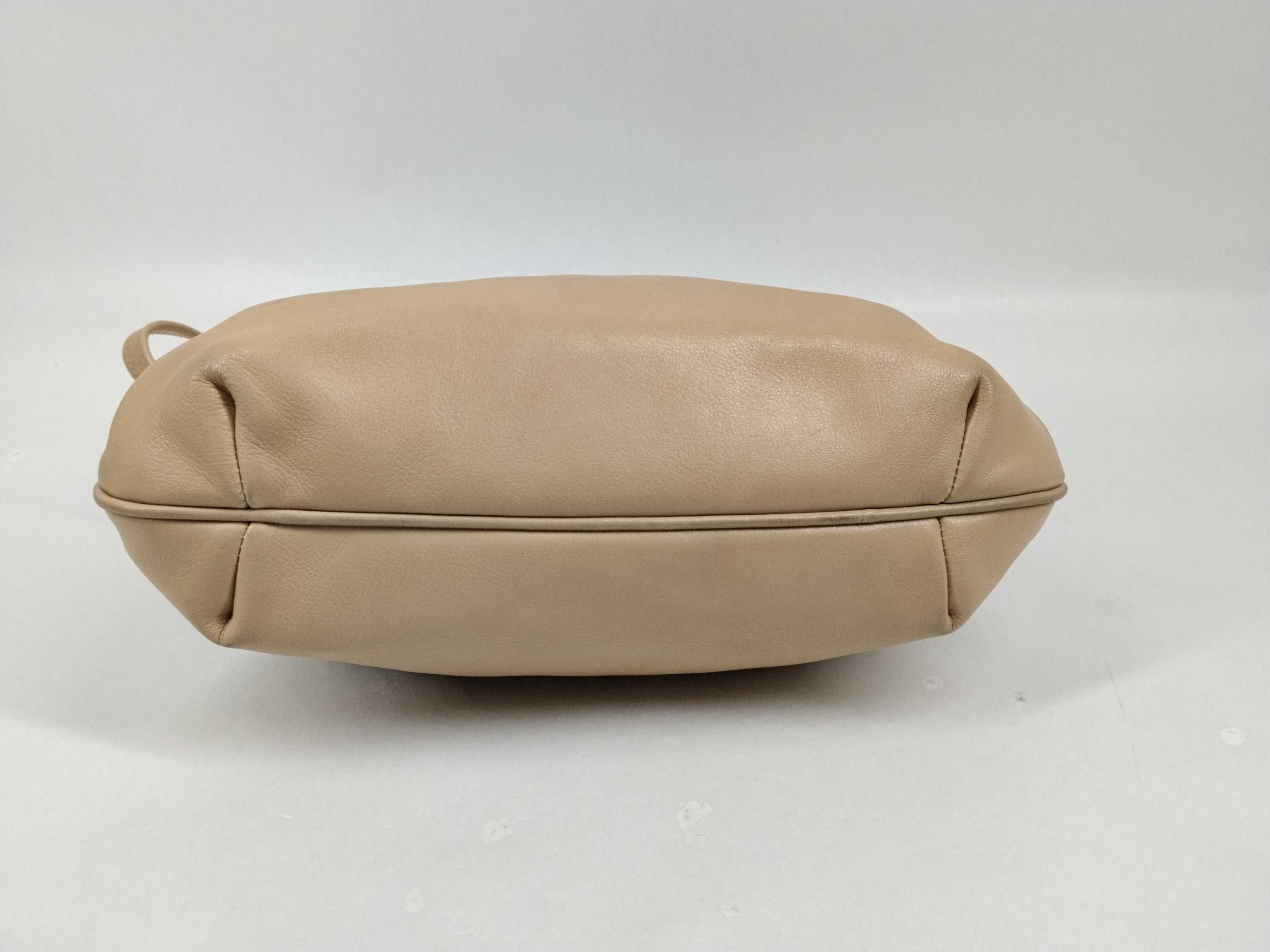 Leather Drawstring Shoulder Bag — view 3