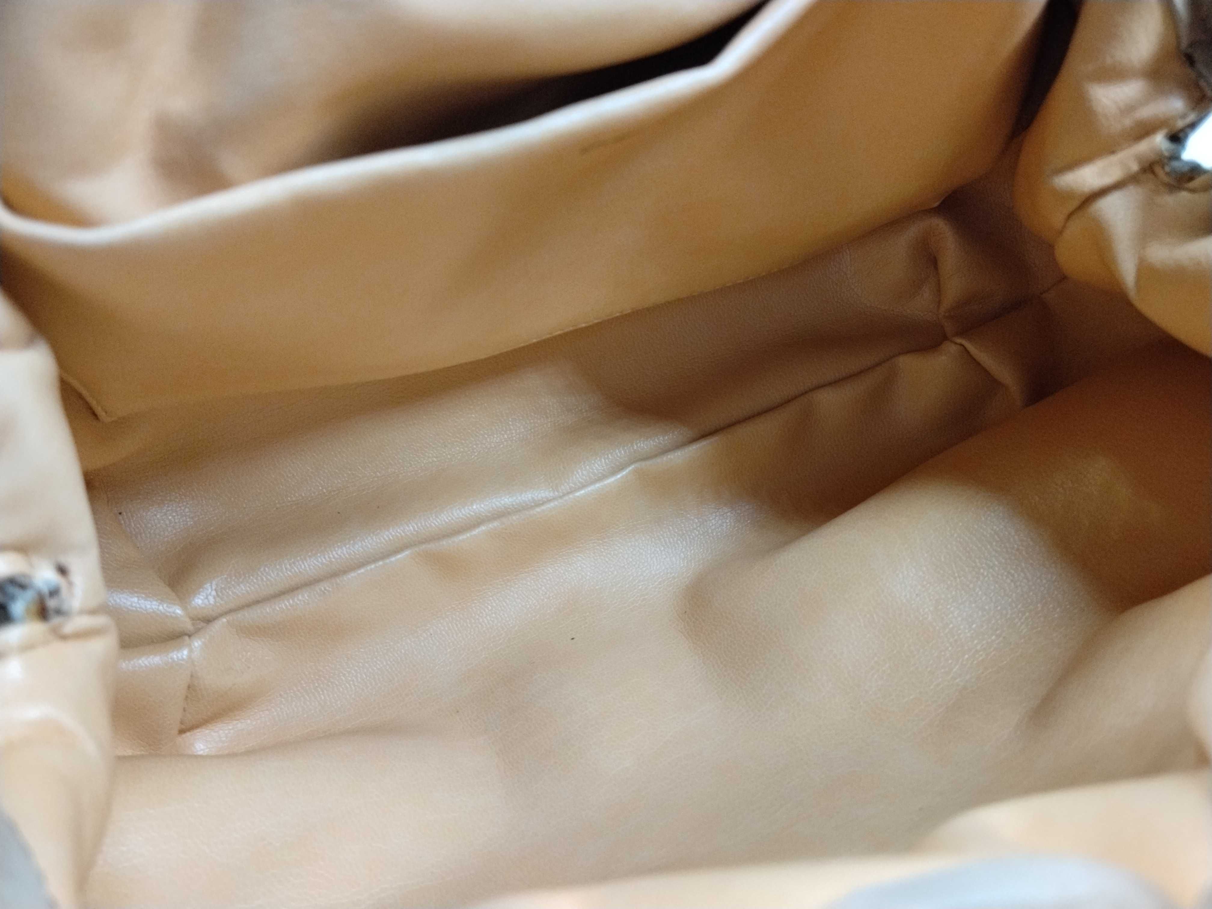 Leather Drawstring Shoulder Bag — view 9