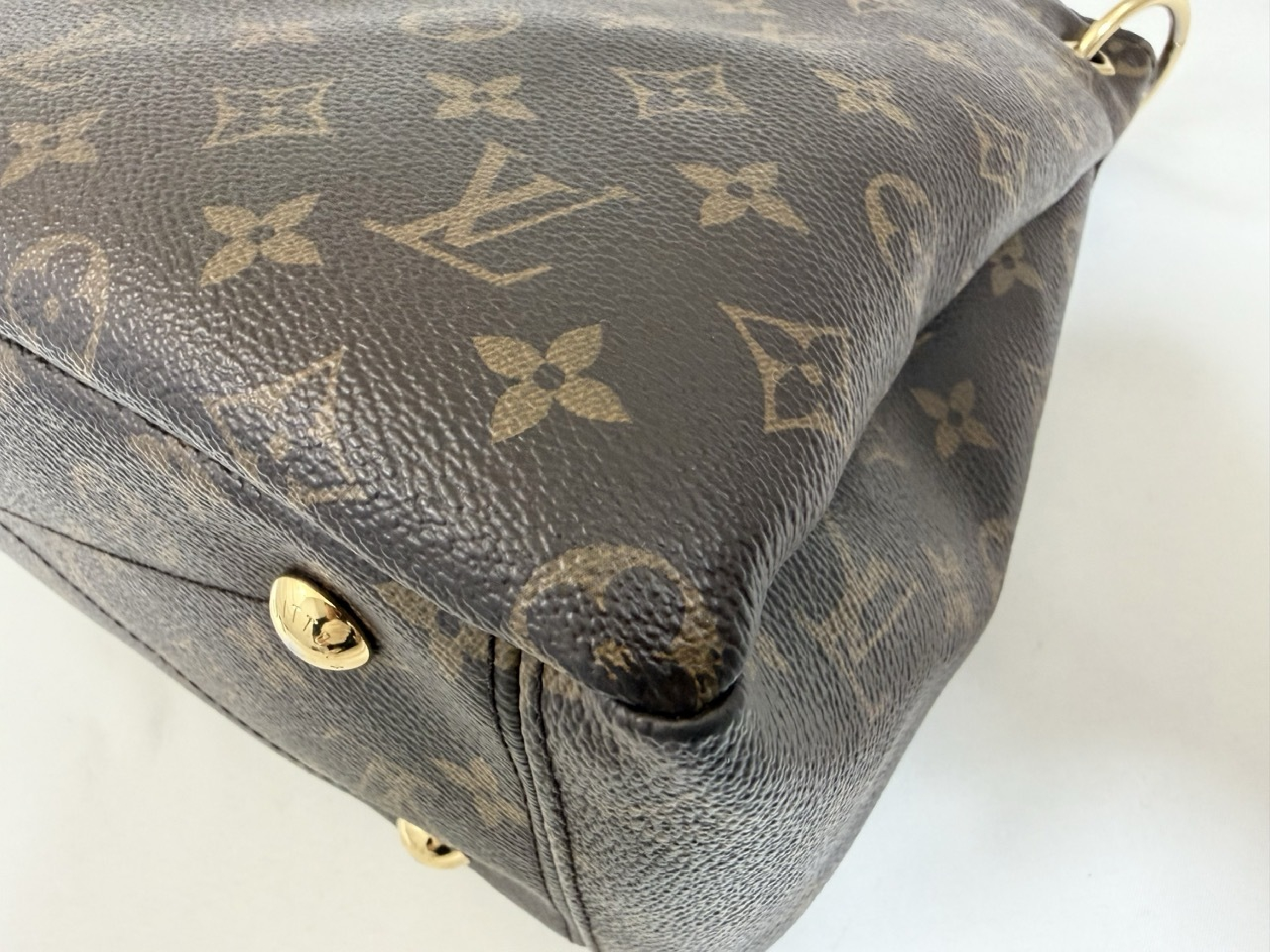M40929 Monogram Pallas Saffron Shoulder Bag with Shoulder Strap — view 4