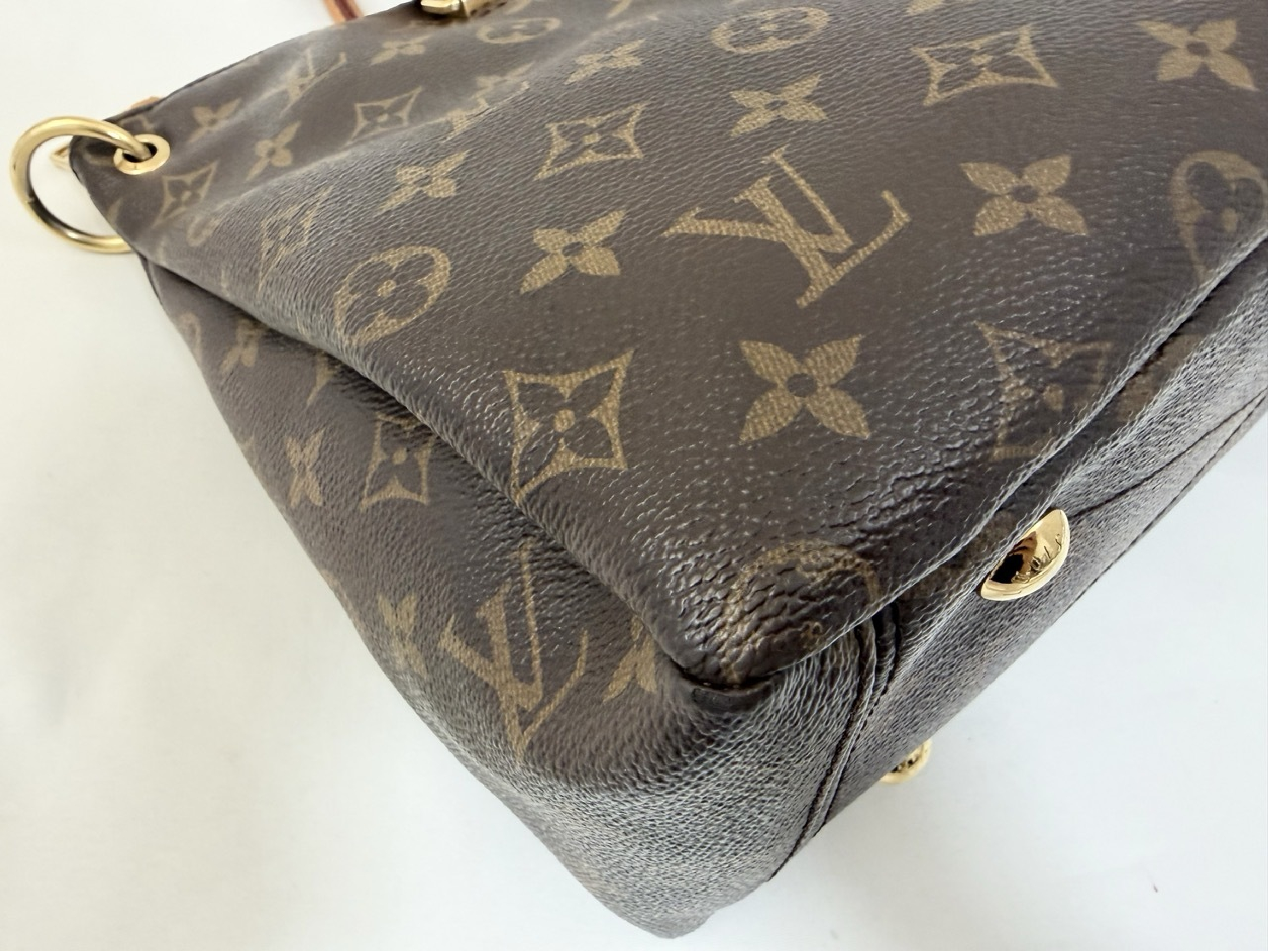 M40929 Monogram Pallas Saffron Shoulder Bag with Shoulder Strap — view 5