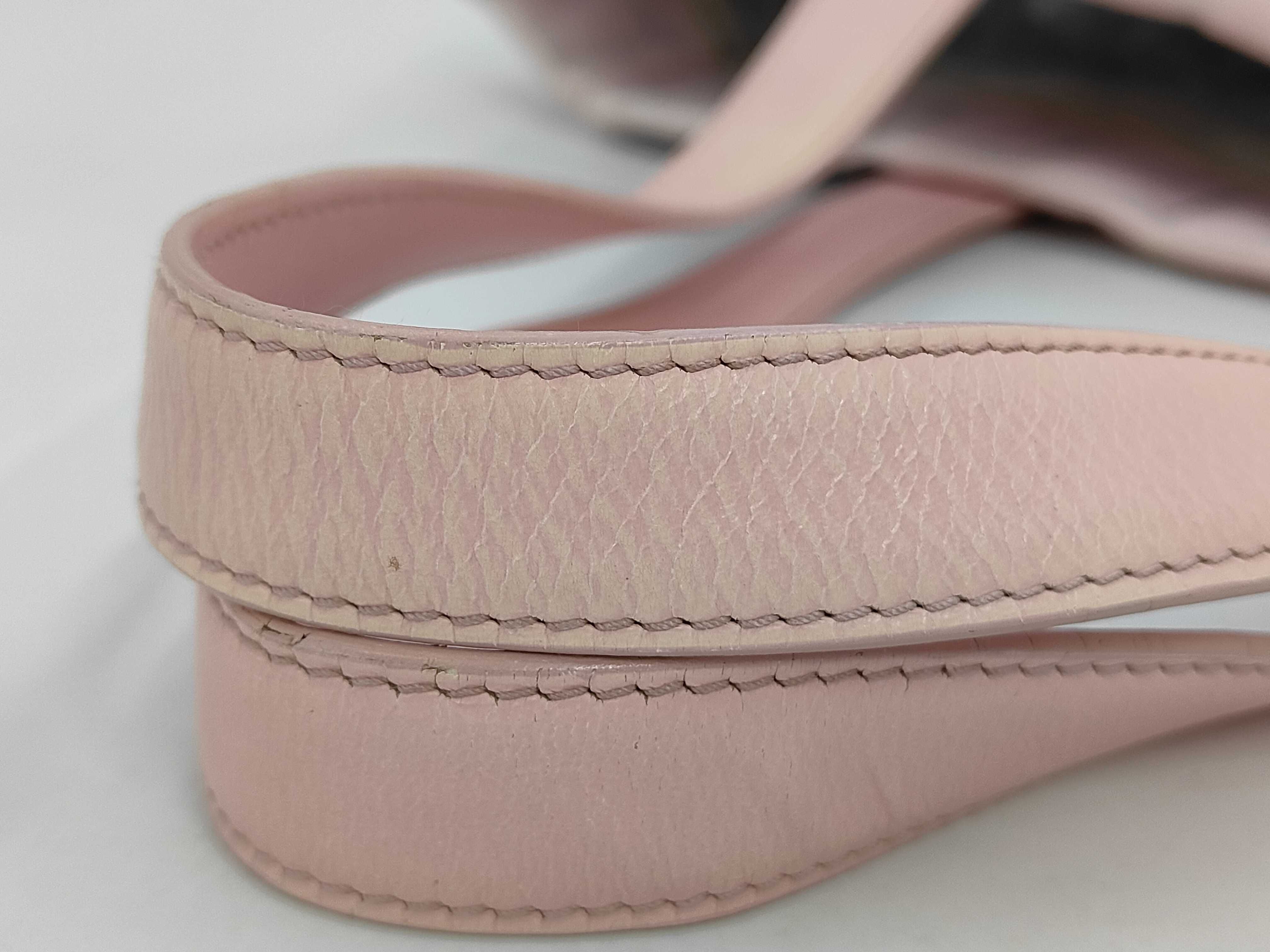 New Travel Line Nylon Handbag, Pink, Silver Hardware, Tote Bag — view 4