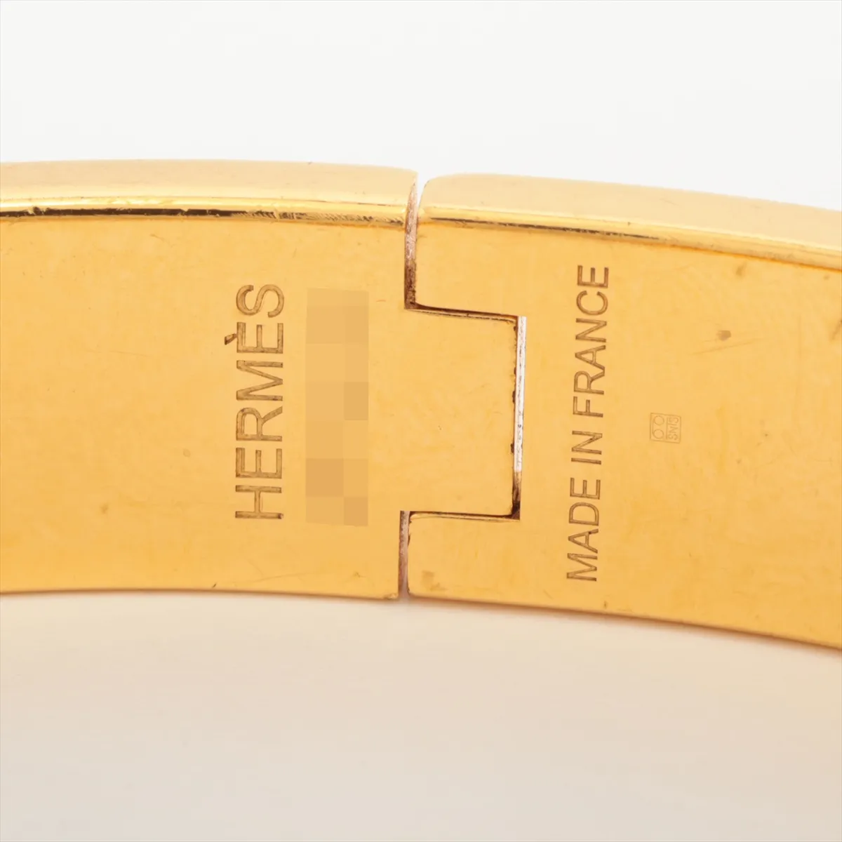 Clic Clac H Bangle DF1204 Bangle GP Gold x Brown — view 6