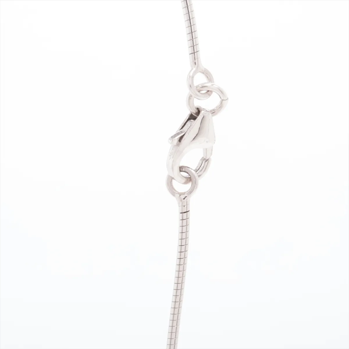 Cage d'H H-Cube Necklace, Metal, Silver x Black, — view 3