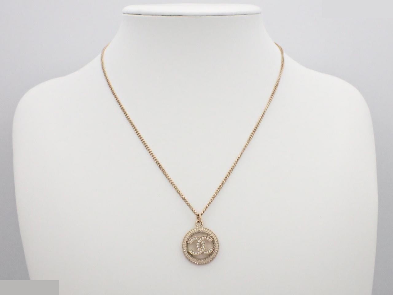 Coco Mark Gold Necklace, Chain approx. 46cm — view 3