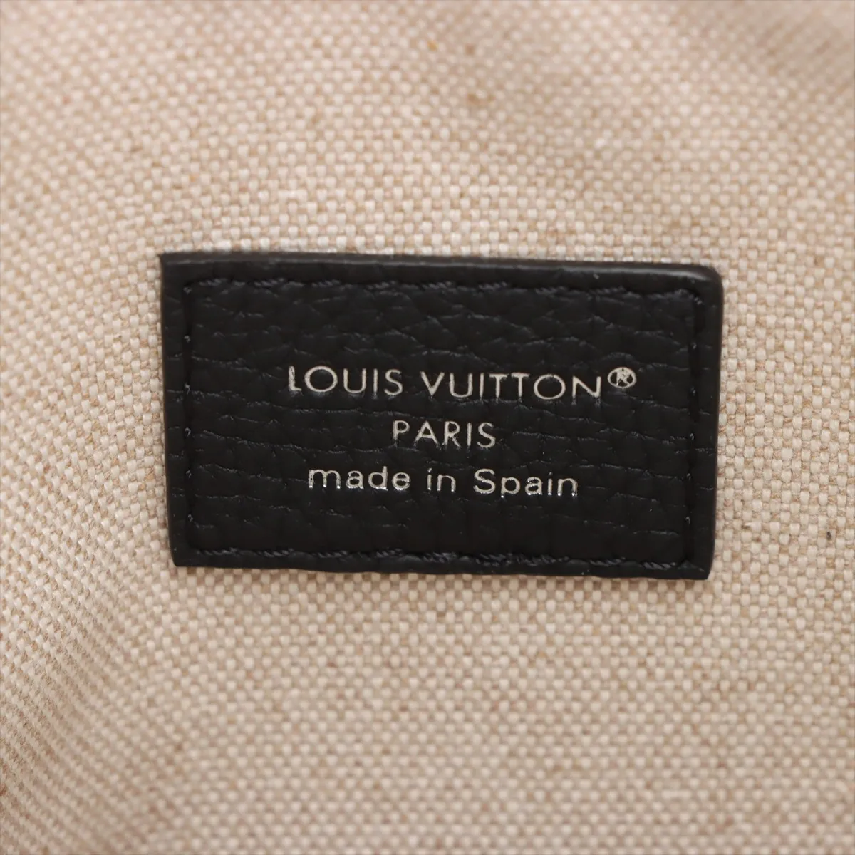 LV Touch Verso Tote M27022 Black RFID response — view 8