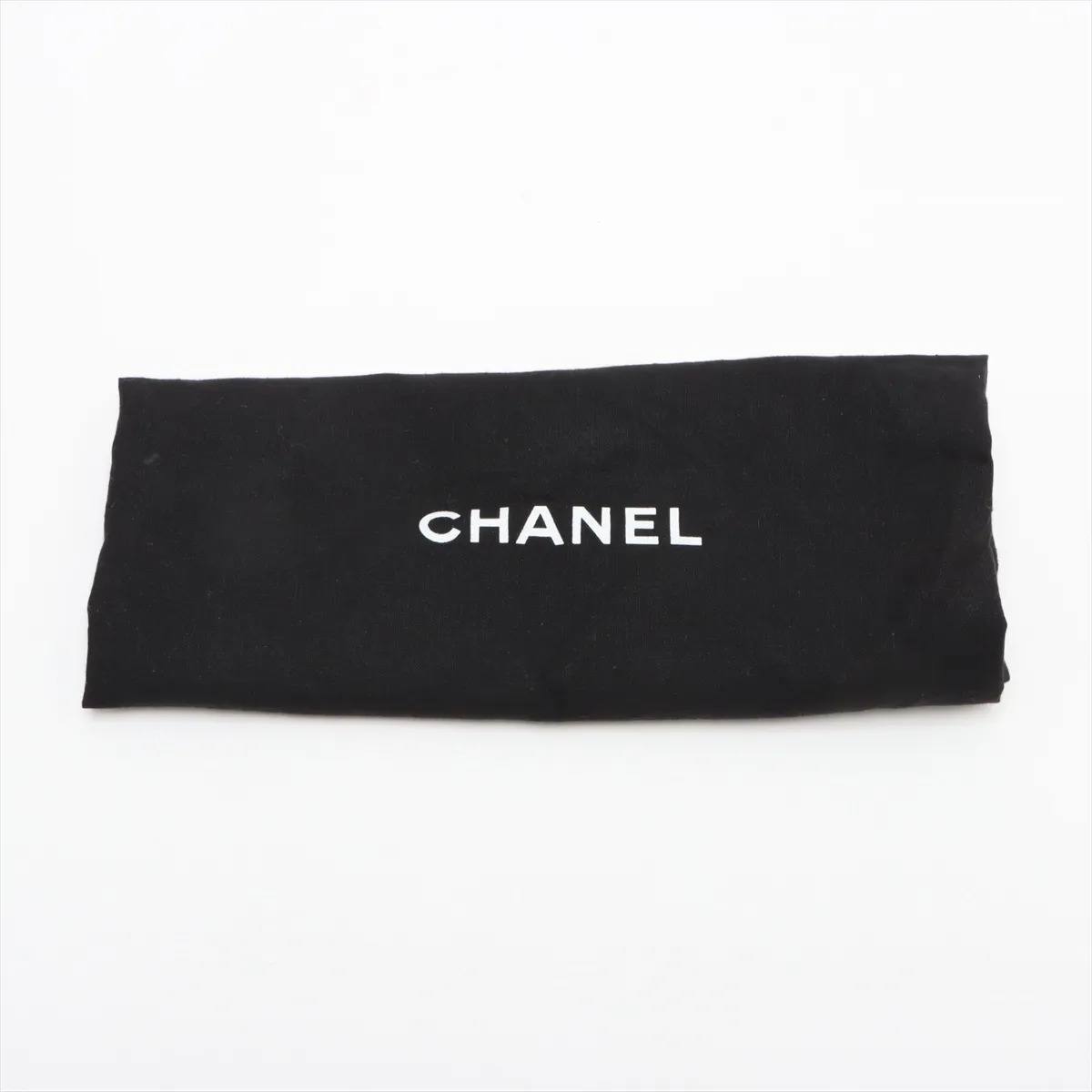 Cocomark caviar skin vanity bag black gold hardware — view 15