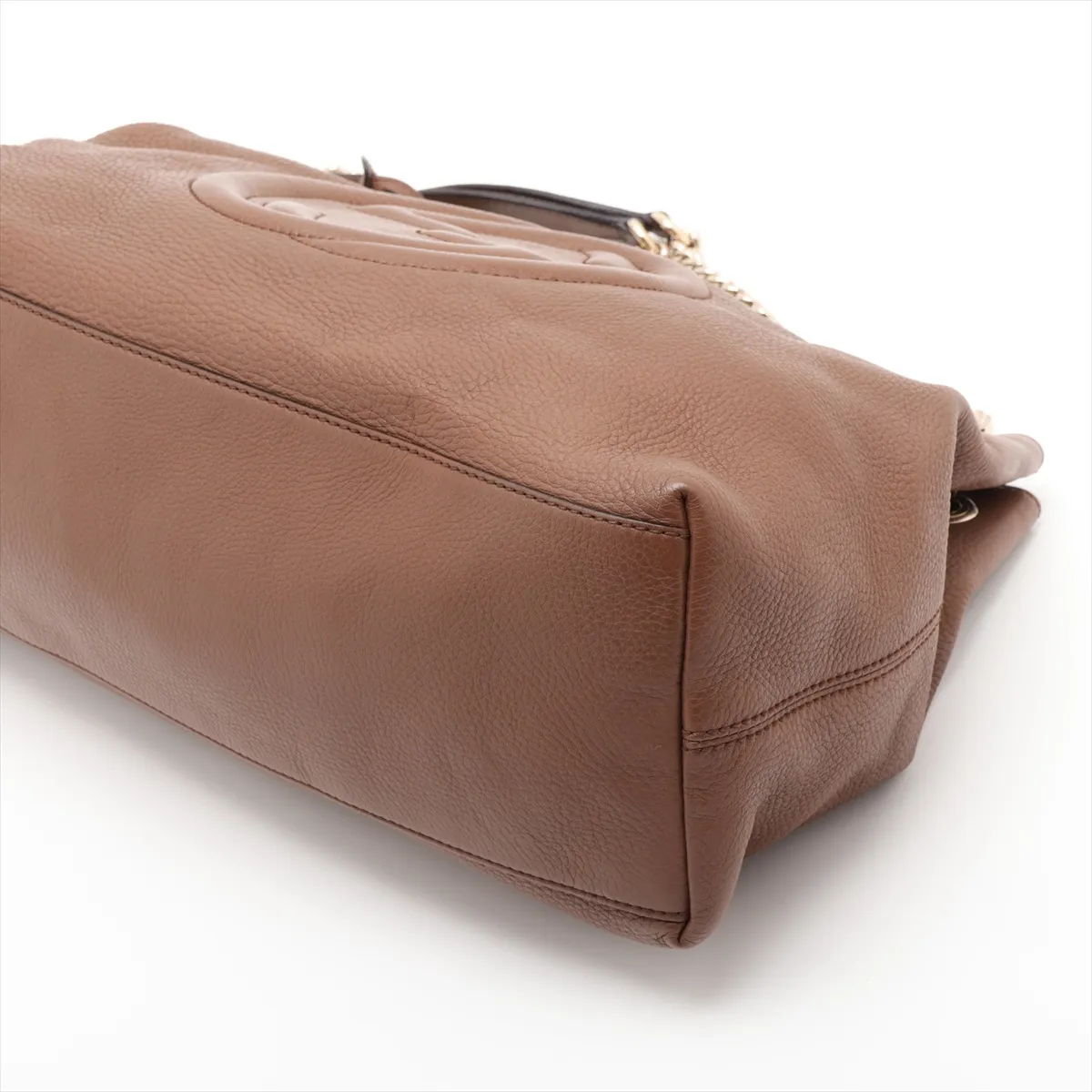 Soho 308982 Leather Tote Bag Brown — view 3