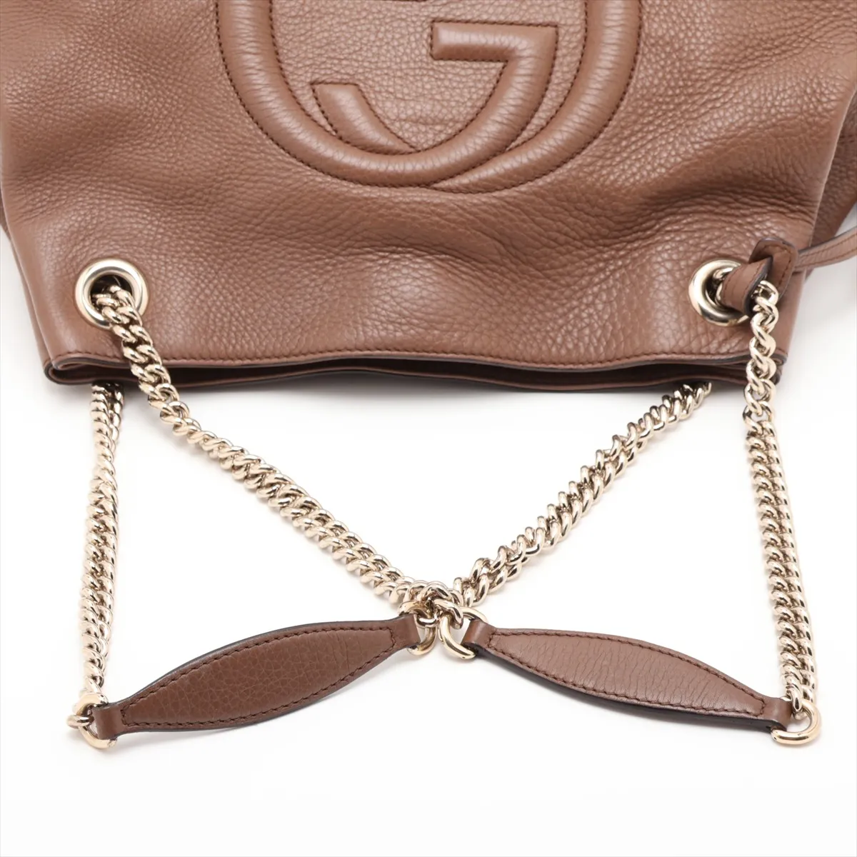 Soho 308982 Leather Tote Bag Brown — view 5