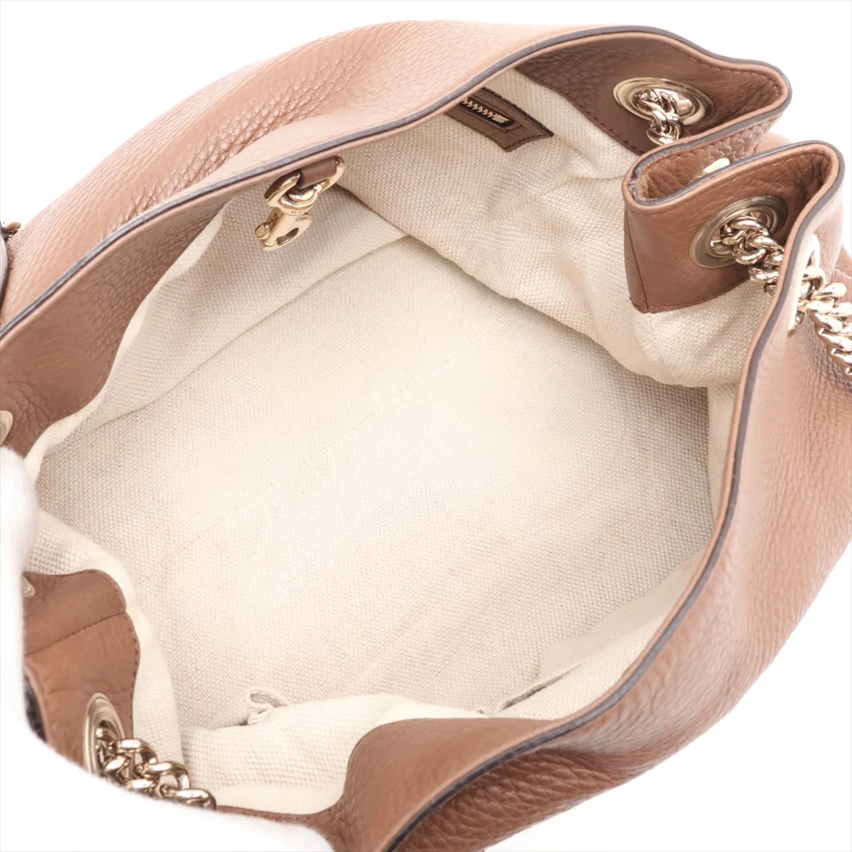 Soho 308982 Leather Tote Bag Brown — view 7