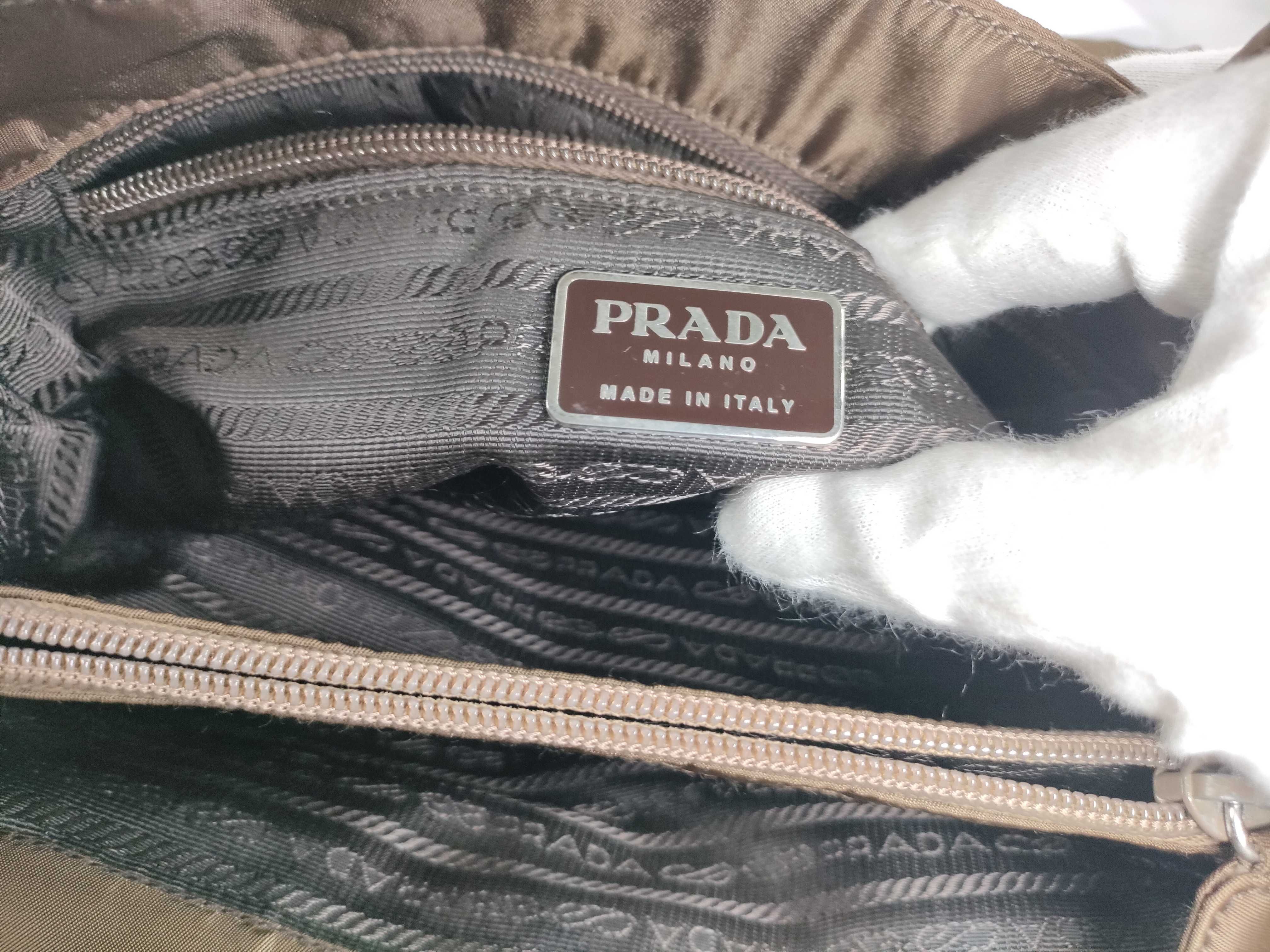 Nylon Prada Triangle Logo Tote Bag Handbag 31 Handbag — view 13