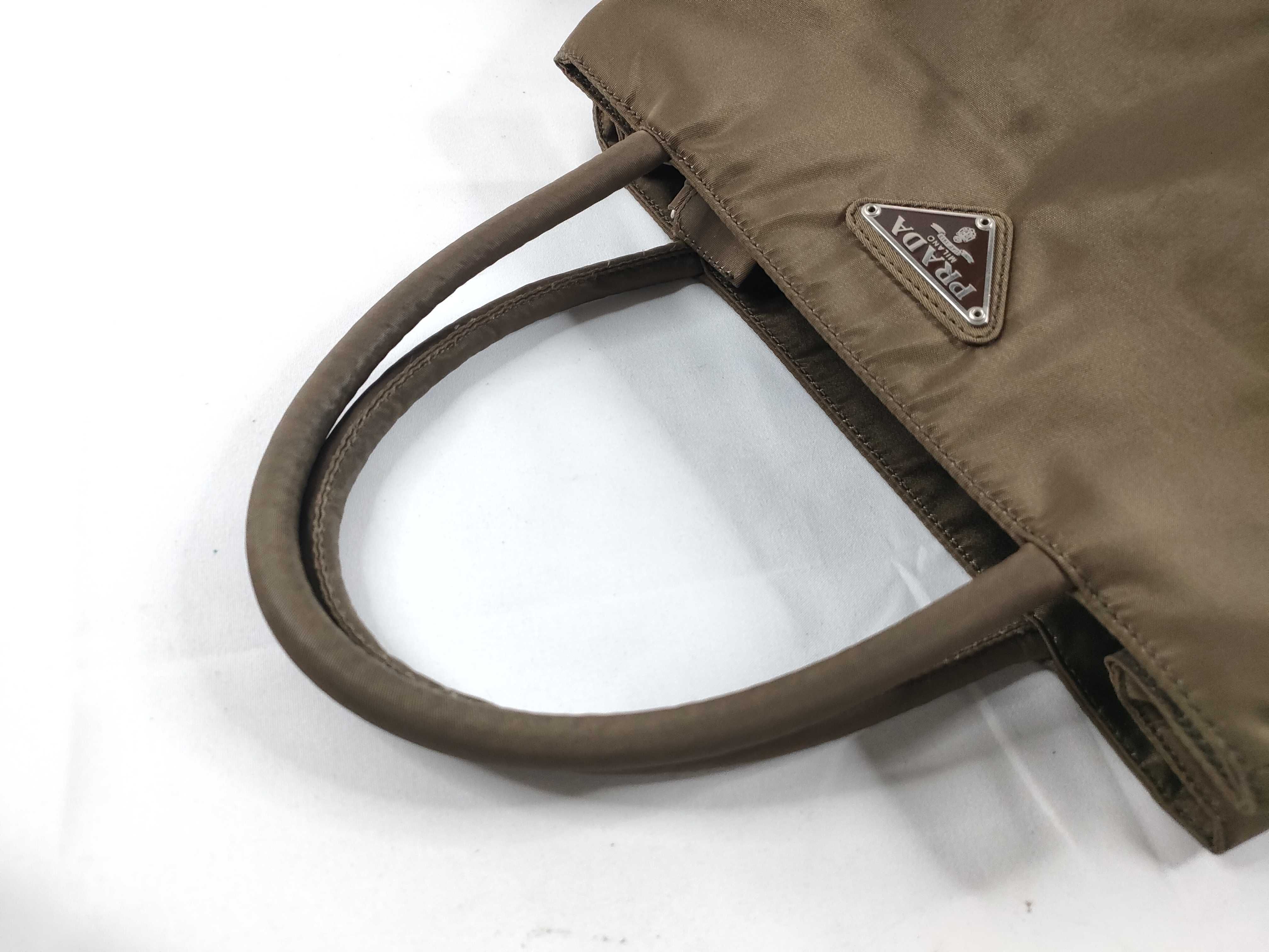 Nylon Prada Triangle Logo Tote Bag Handbag 31 Handbag — view 6