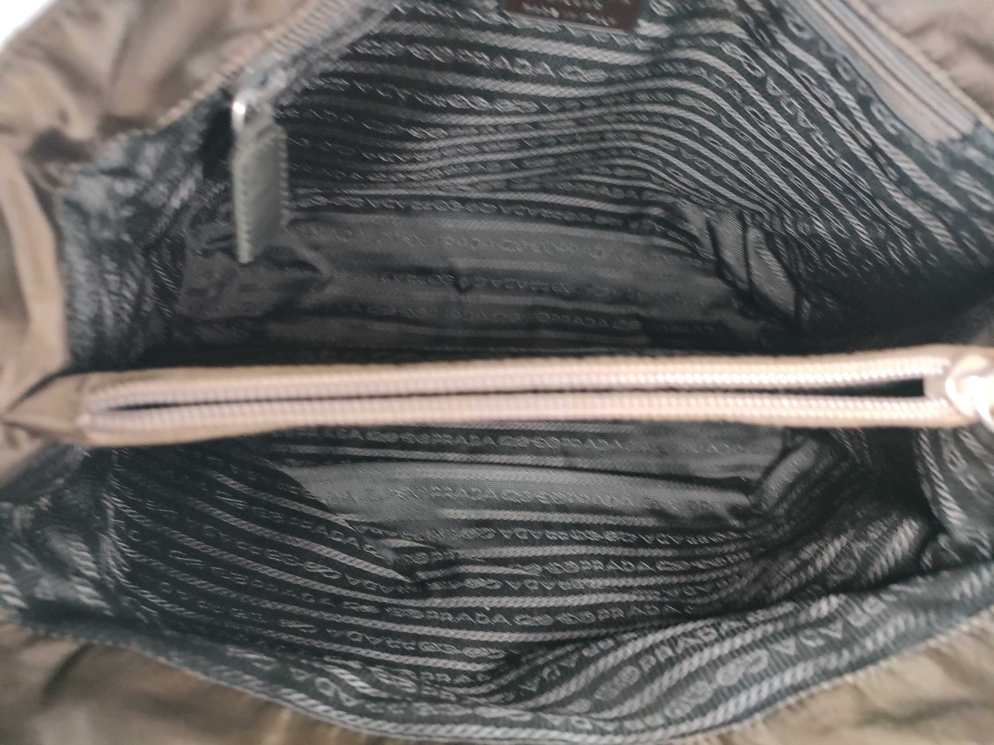 Nylon Prada Triangle Logo Tote Bag Handbag 31 Handbag — view 9