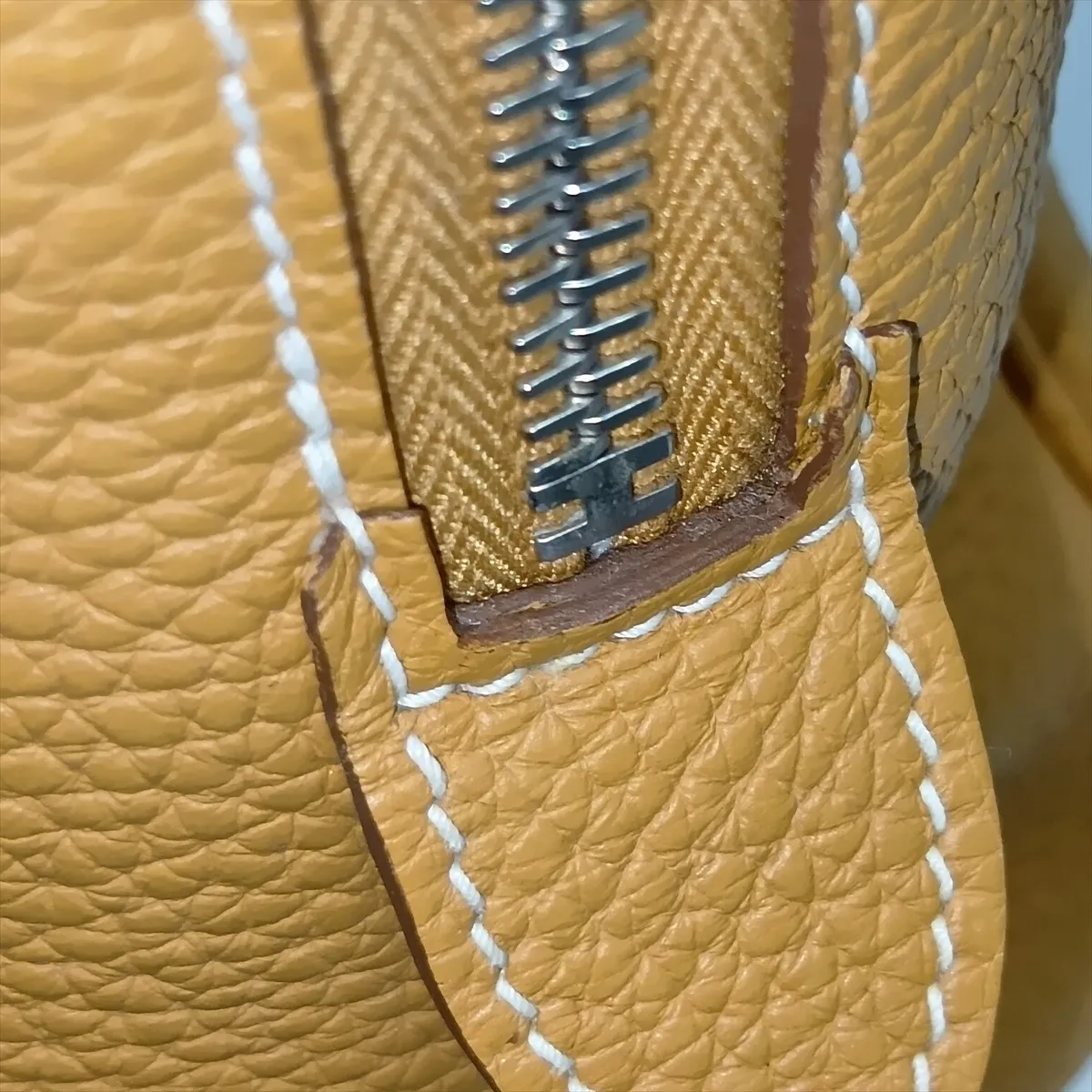 Victoria 35 Taurillon Clemence Natural Sable Silver Hardware B: 2023 — view 12