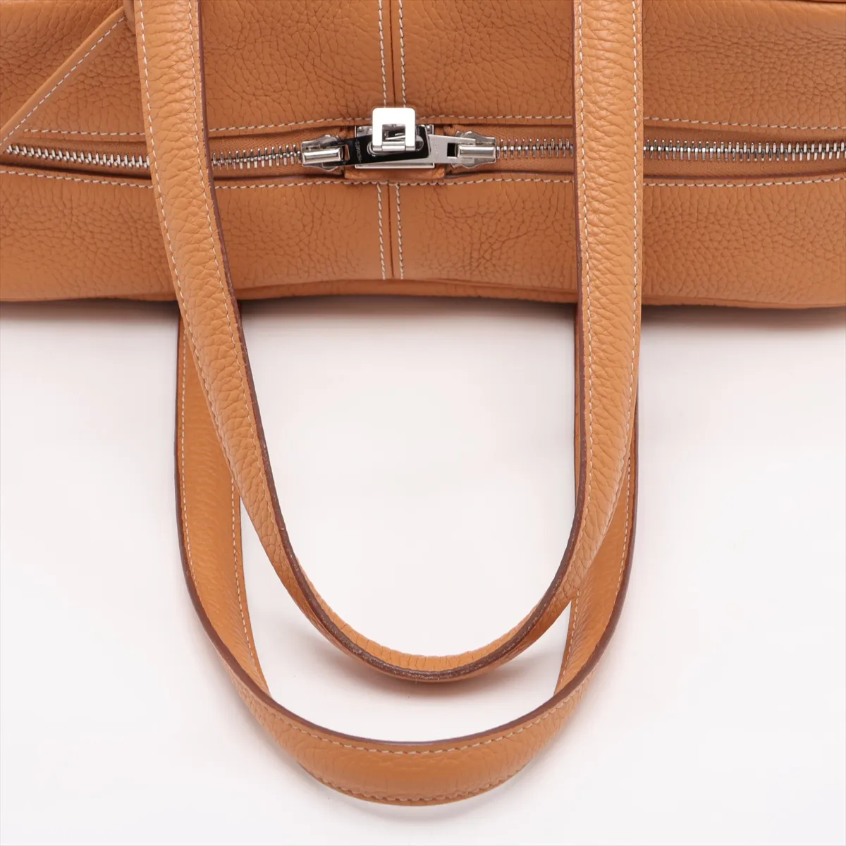 Victoria 35 Taurillon Clemence Natural Sable Silver Hardware B: 2023 — view 5