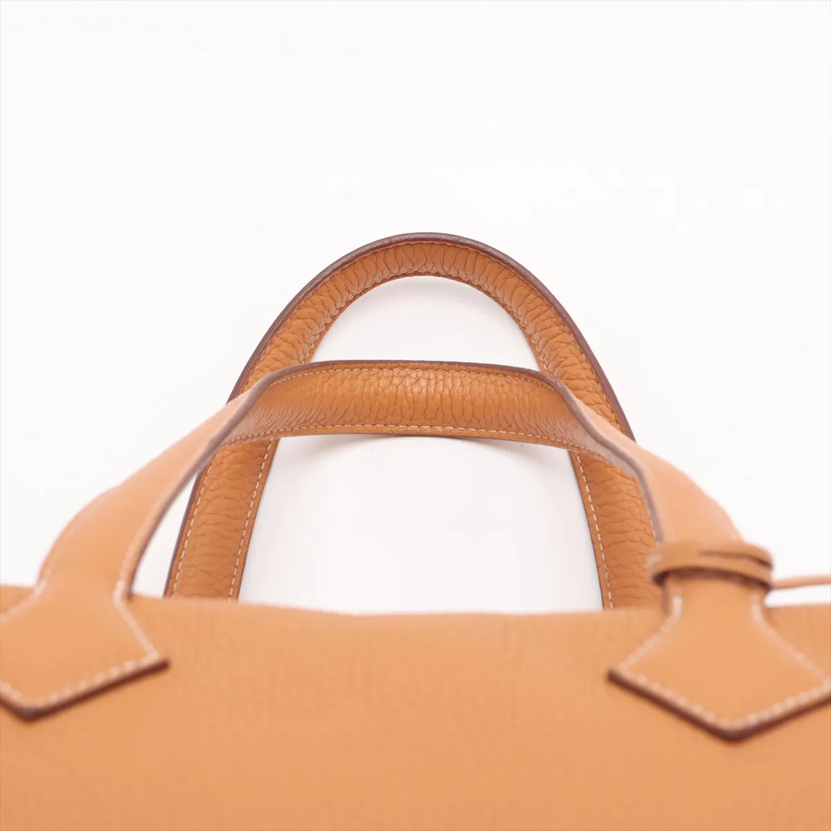 Victoria 35 Taurillon Clemence Natural Sable Silver Hardware B: 2023 — view 6