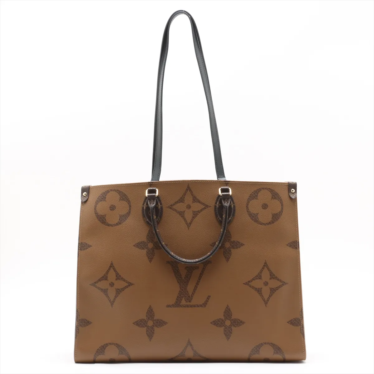 Giant Monogram Reverse On The Go GM M45320 Brown — view 2