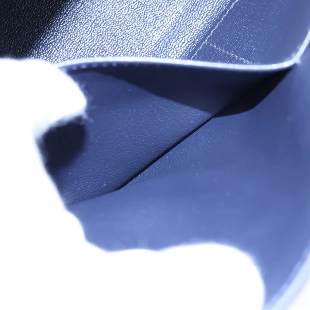 [Individually packaged] Hermes Kelly 28 Retourne Verso Evercolor Blue Indigo x Navy Silver Hardware K: 2025 — view 10