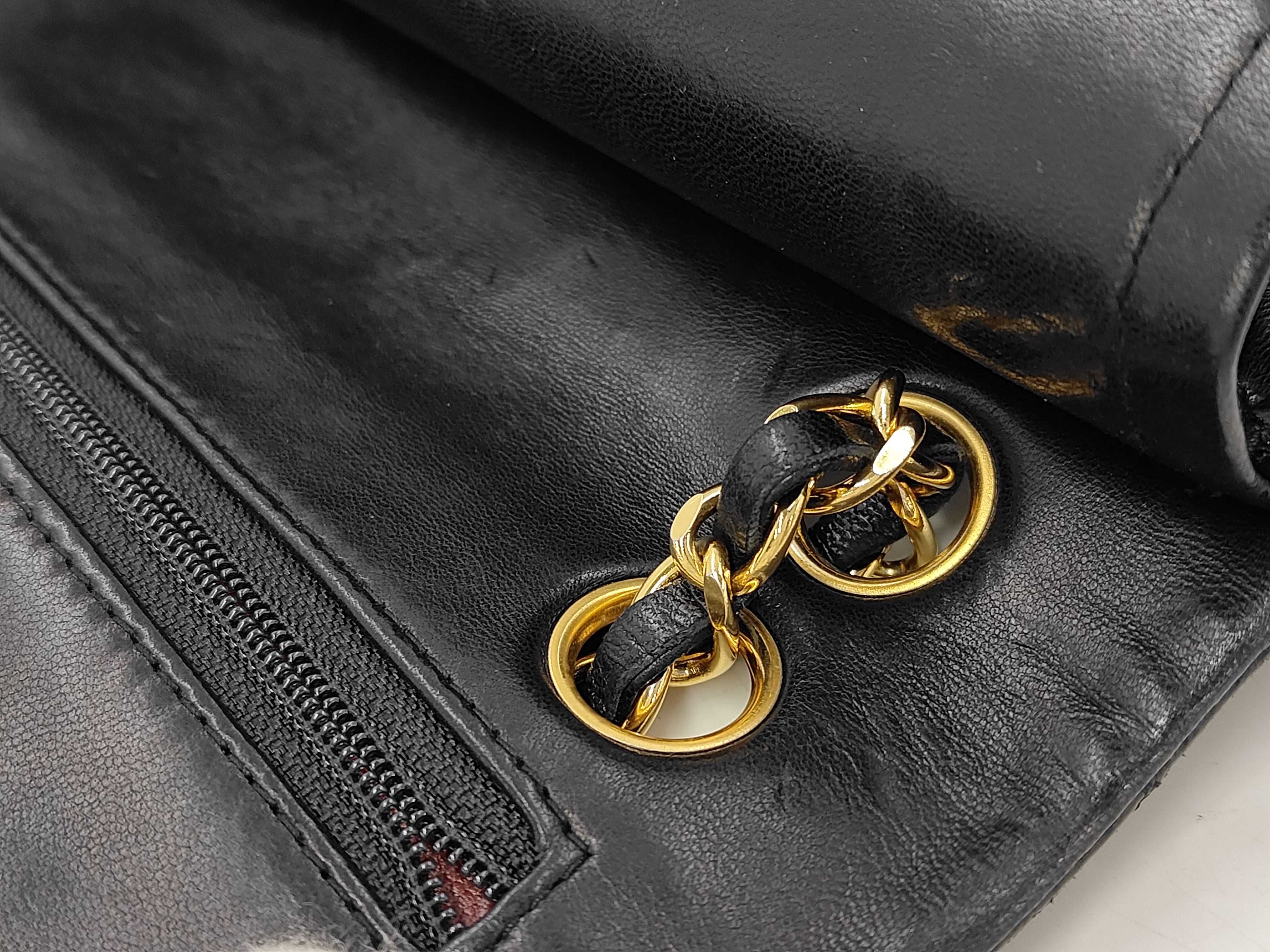 Matelassé 23 Lambskin Double Flap Double Chain Shoulder Bag — view 5