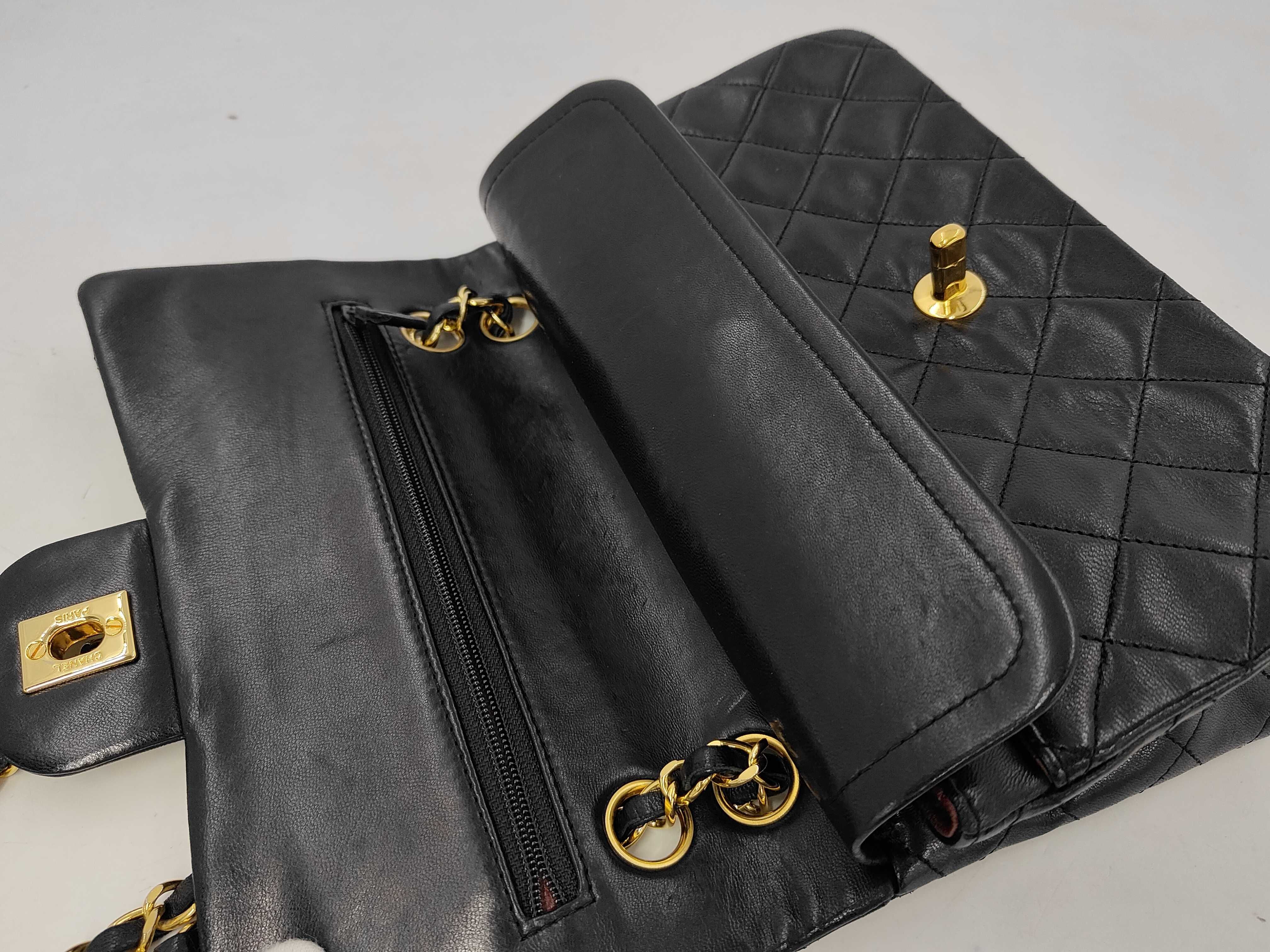 Matelassé 23 Lambskin Double Flap Double Chain Shoulder Bag — view 6