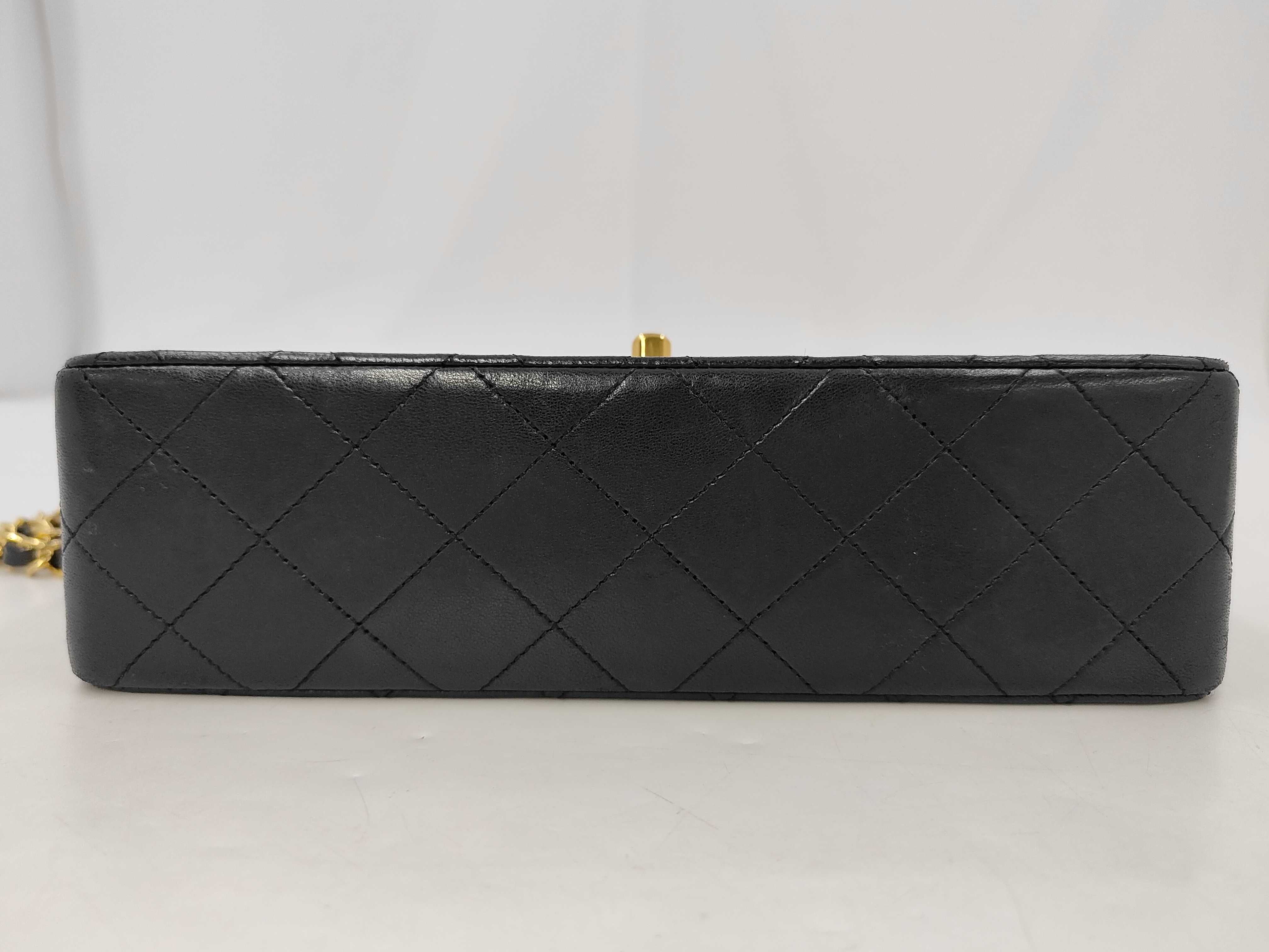 Matelassé 23 Lambskin Double Flap Double Chain Shoulder Bag — view 8