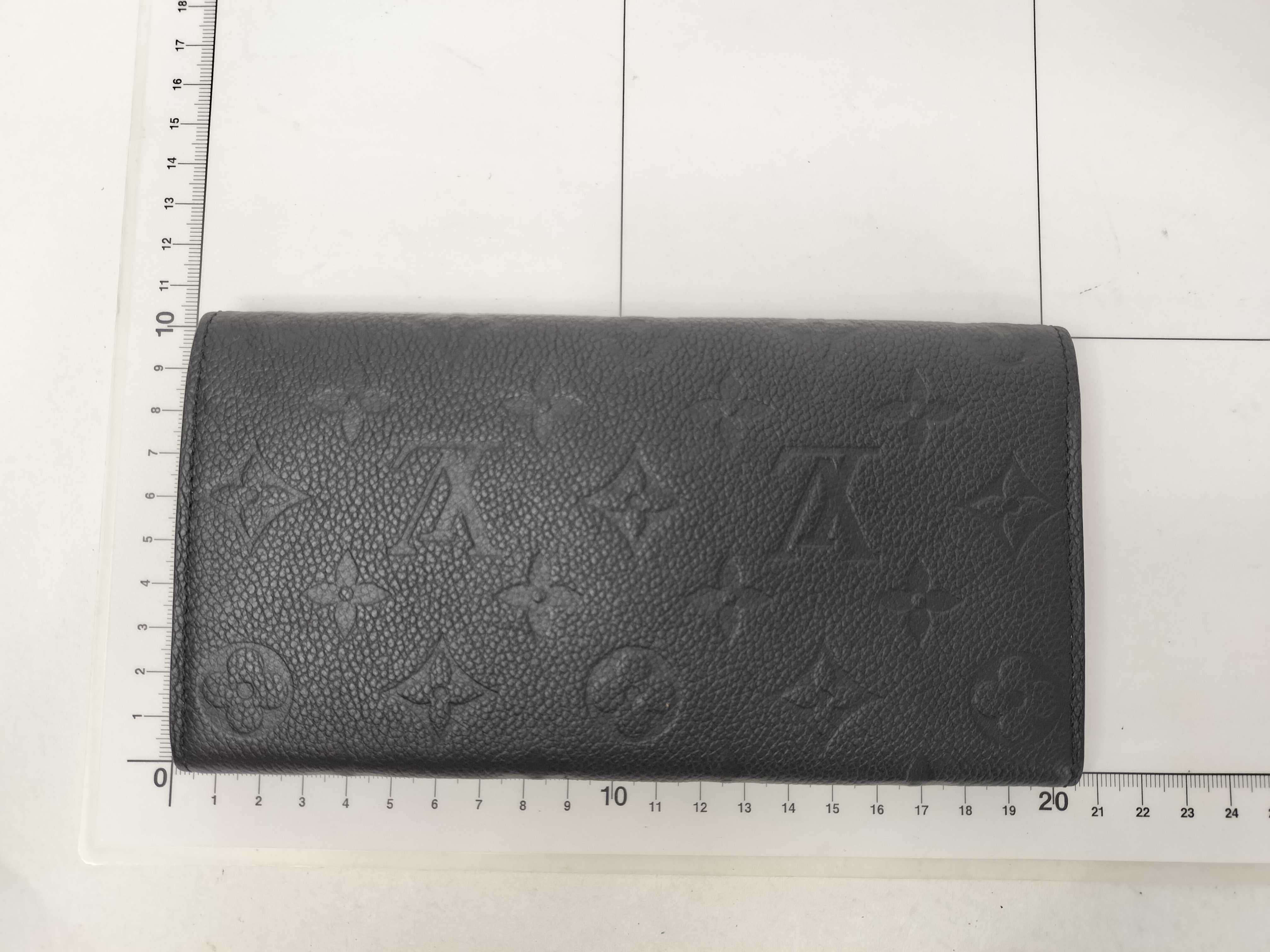 Monogram Empreinte Louis Vuitton Monogram Empreinte Portefeuille Emilie Long Wallet *With initials - M62369 RFID Wallet — view 2