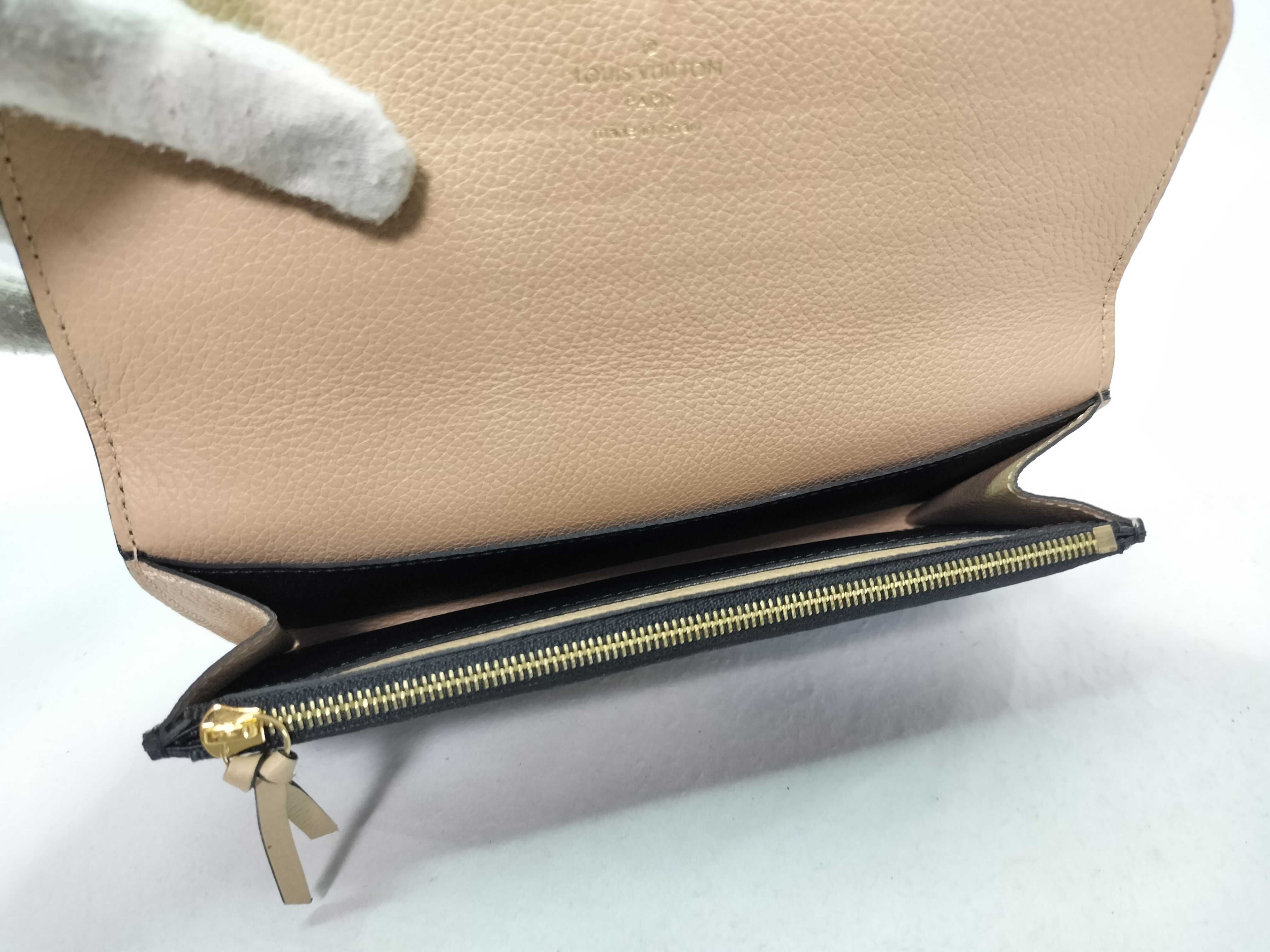 Monogram Empreinte Louis Vuitton Monogram Empreinte Portefeuille Emilie Long Wallet *With initials - M62369 RFID Wallet — view 12