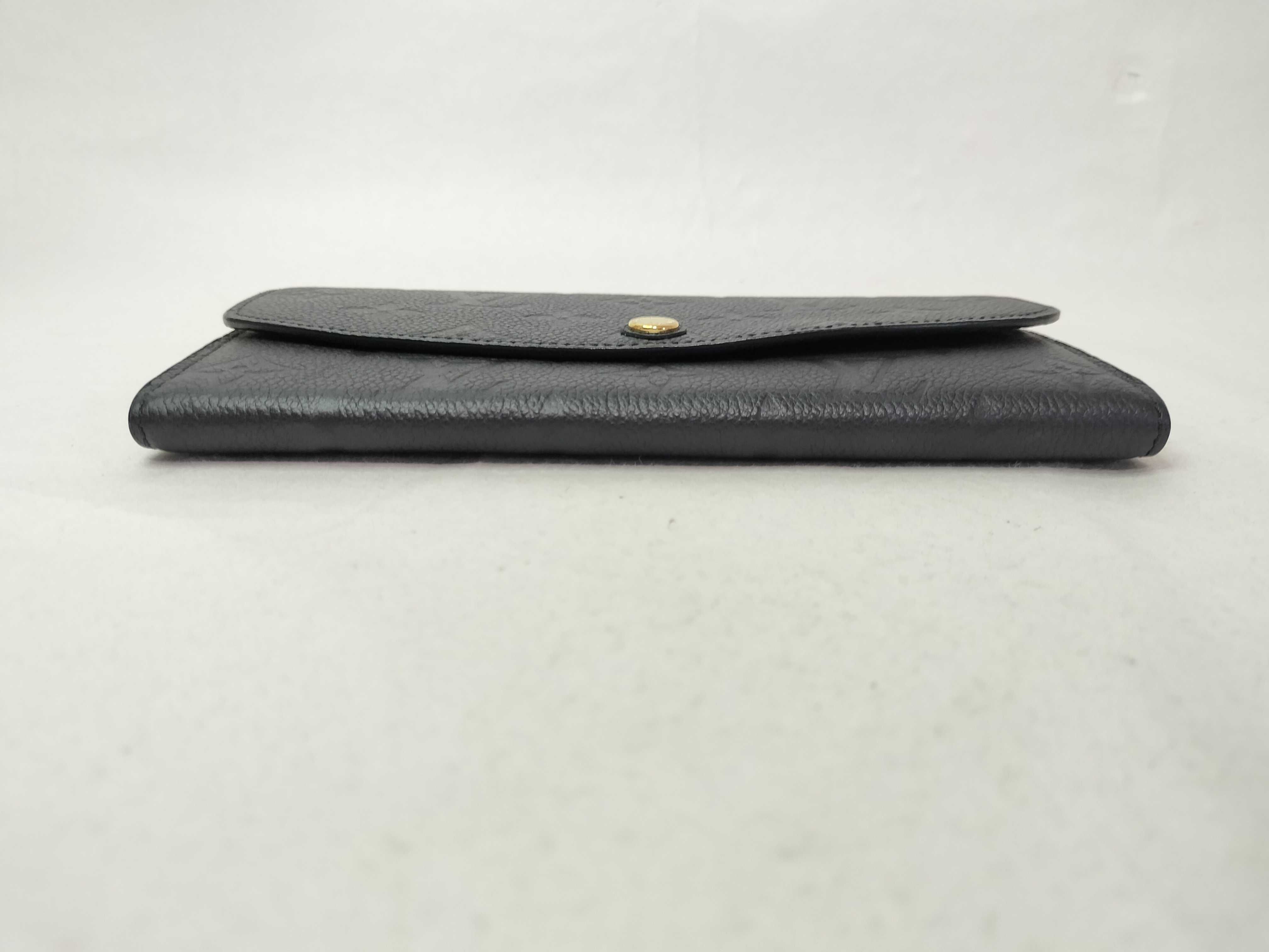Monogram Empreinte Louis Vuitton Monogram Empreinte Portefeuille Emilie Long Wallet *With initials - M62369 RFID Wallet — view 3