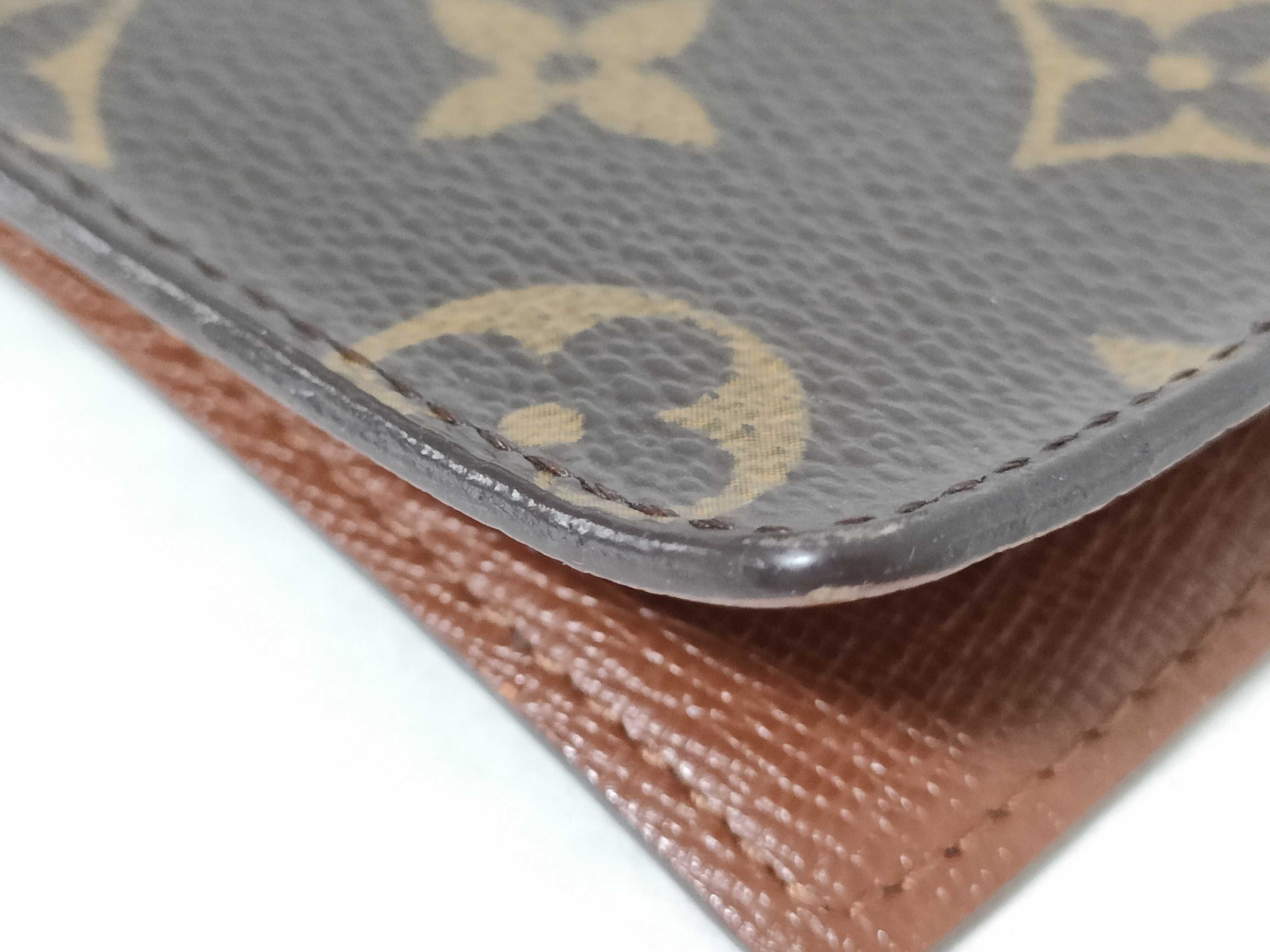 Monogram Porte 2 Cartes Vertical Card Case (Card Case/Pass Case/Business Card Holder) — view 3