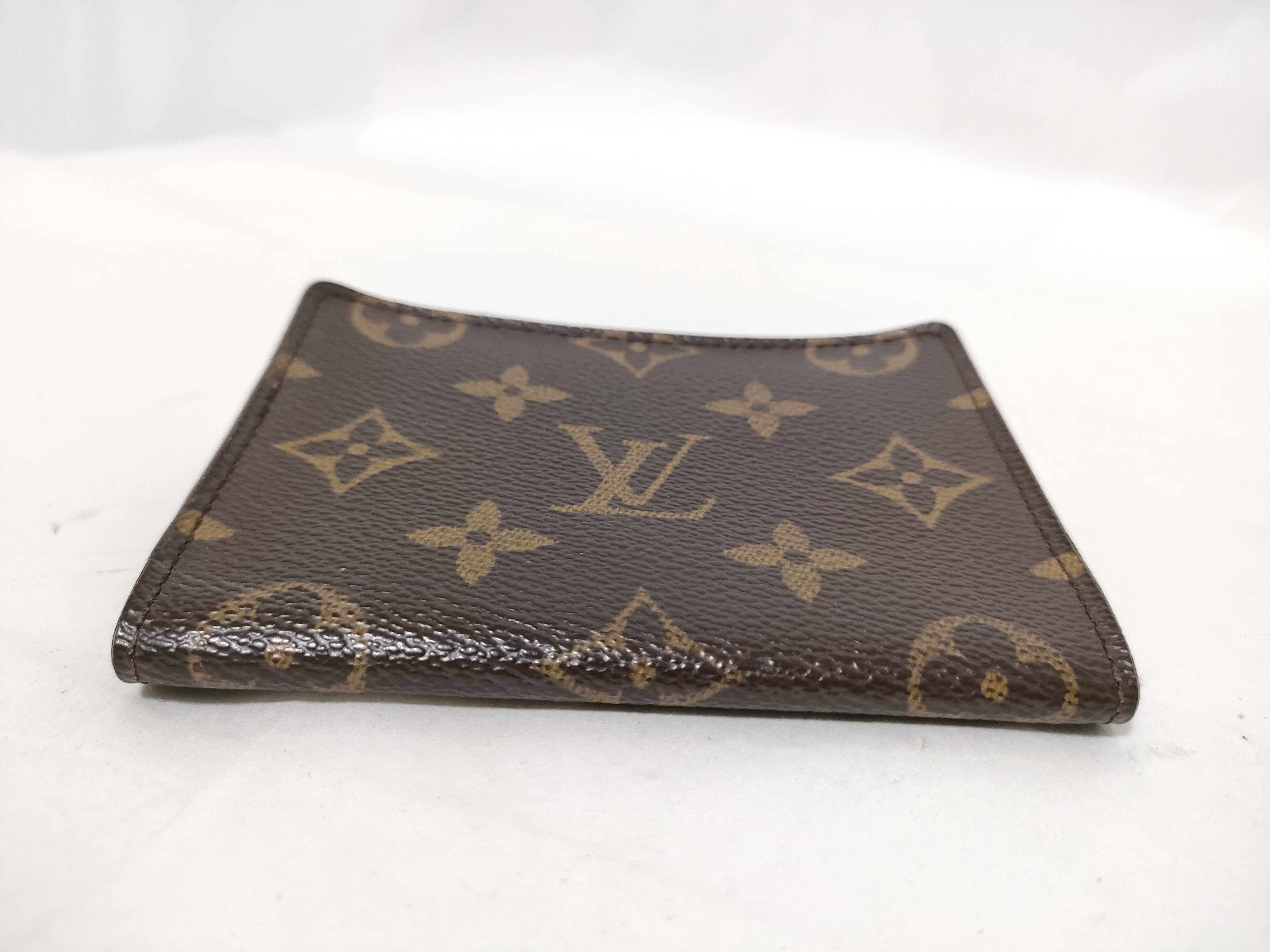Monogram Porte 2 Cartes Vertical Card Case (Card Case/Pass Case/Business Card Holder) — view 6