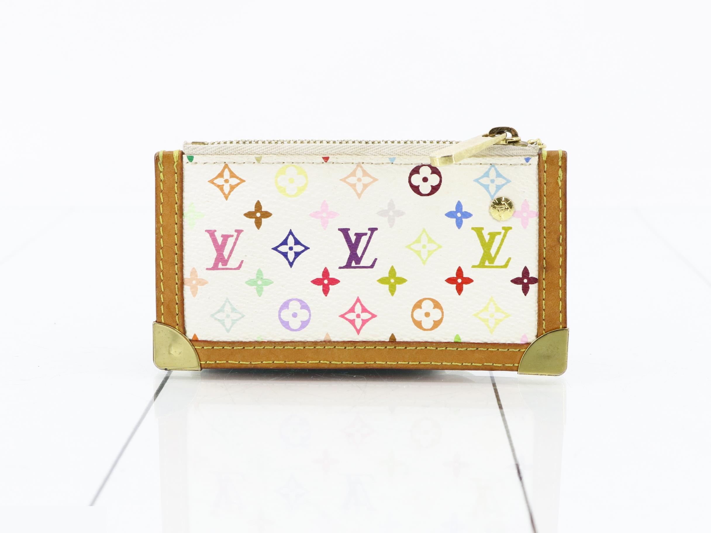 Coin Case Multicolor Pochette — view 2