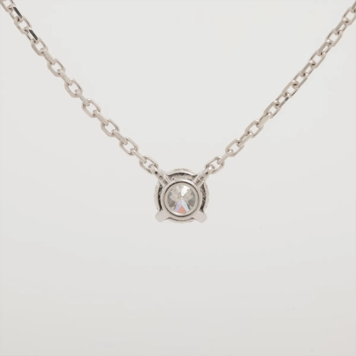 1895 Diamond Necklace, 750 (WG), 2.1g, Diamond Diameter Approx. 3.78mm, MIB405, GIA No. 7346256289 — view 2