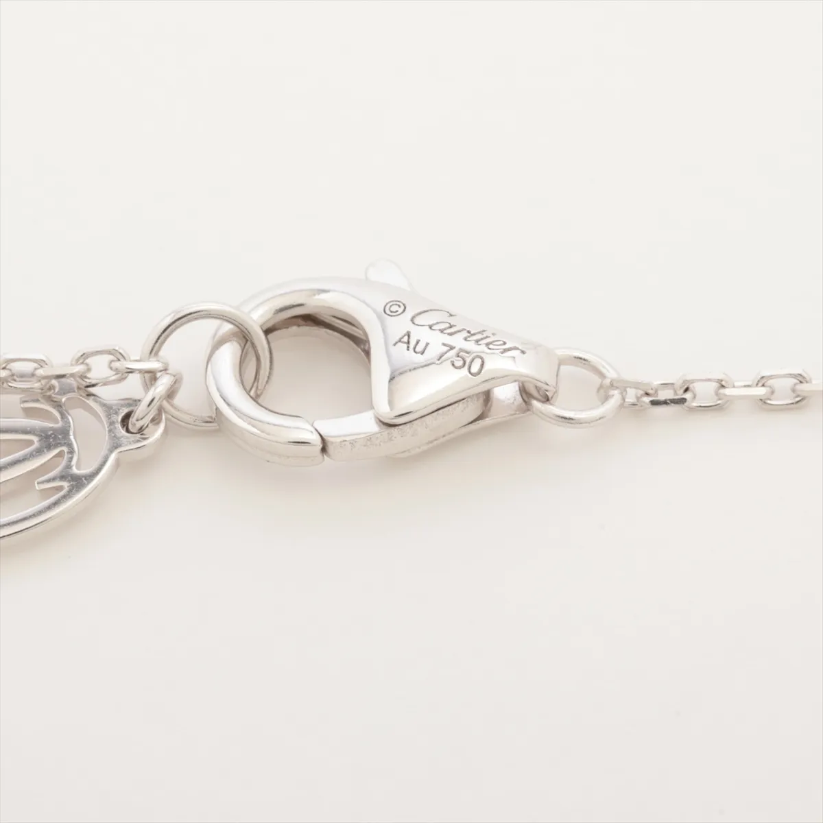 1895 Diamond Necklace, 750 (WG), 2.1g, Diamond Diameter Approx. 3.78mm, MIB405, GIA No. 7346256289 — view 4
