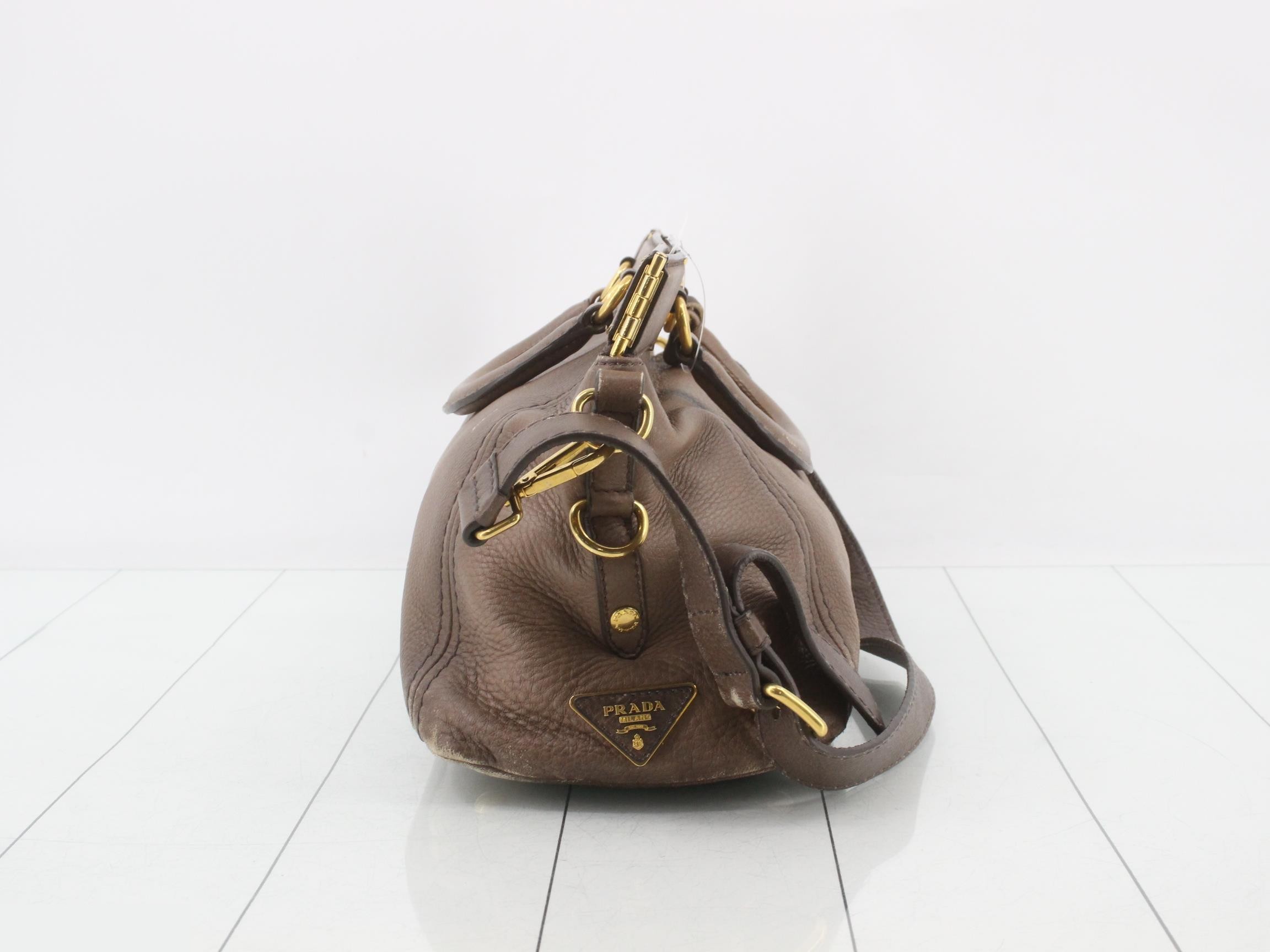Antique Leather 2-Way Shoulder Bag — view 4