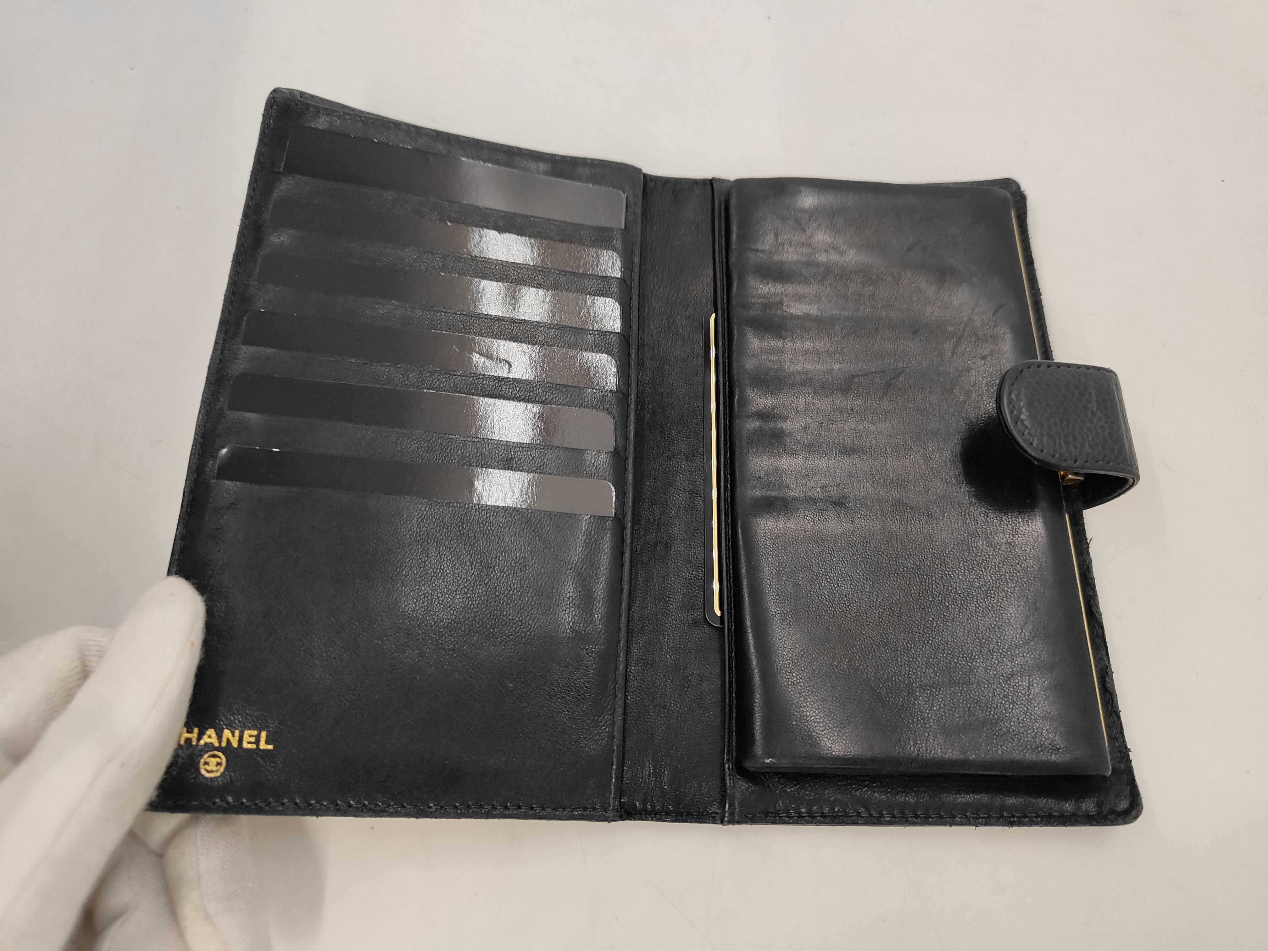 Caviar Skin Long Wallet — view 8