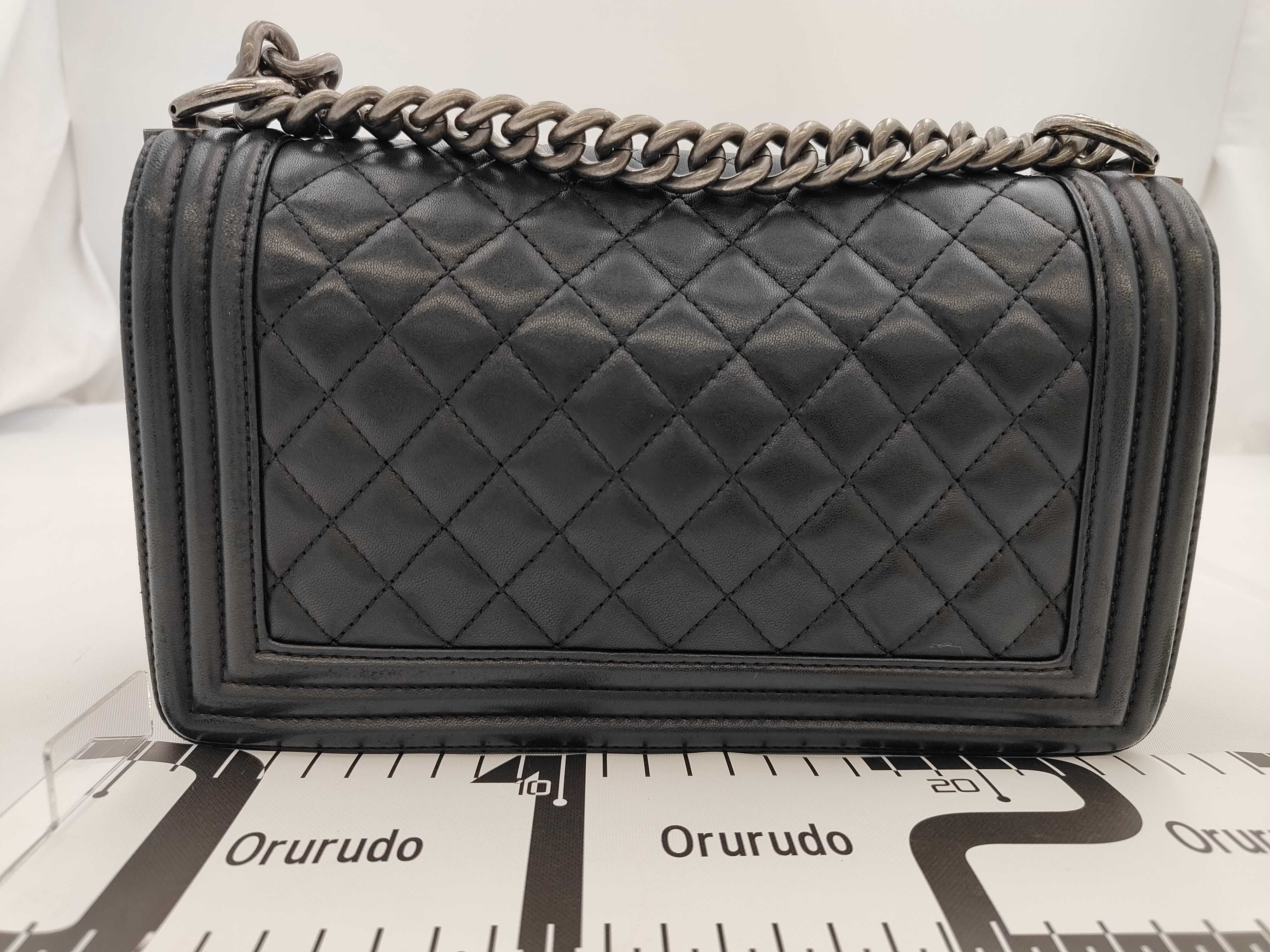 Boy Chanel Chain Shoulder Bag, Lambskin Shoulder Bag — view 2