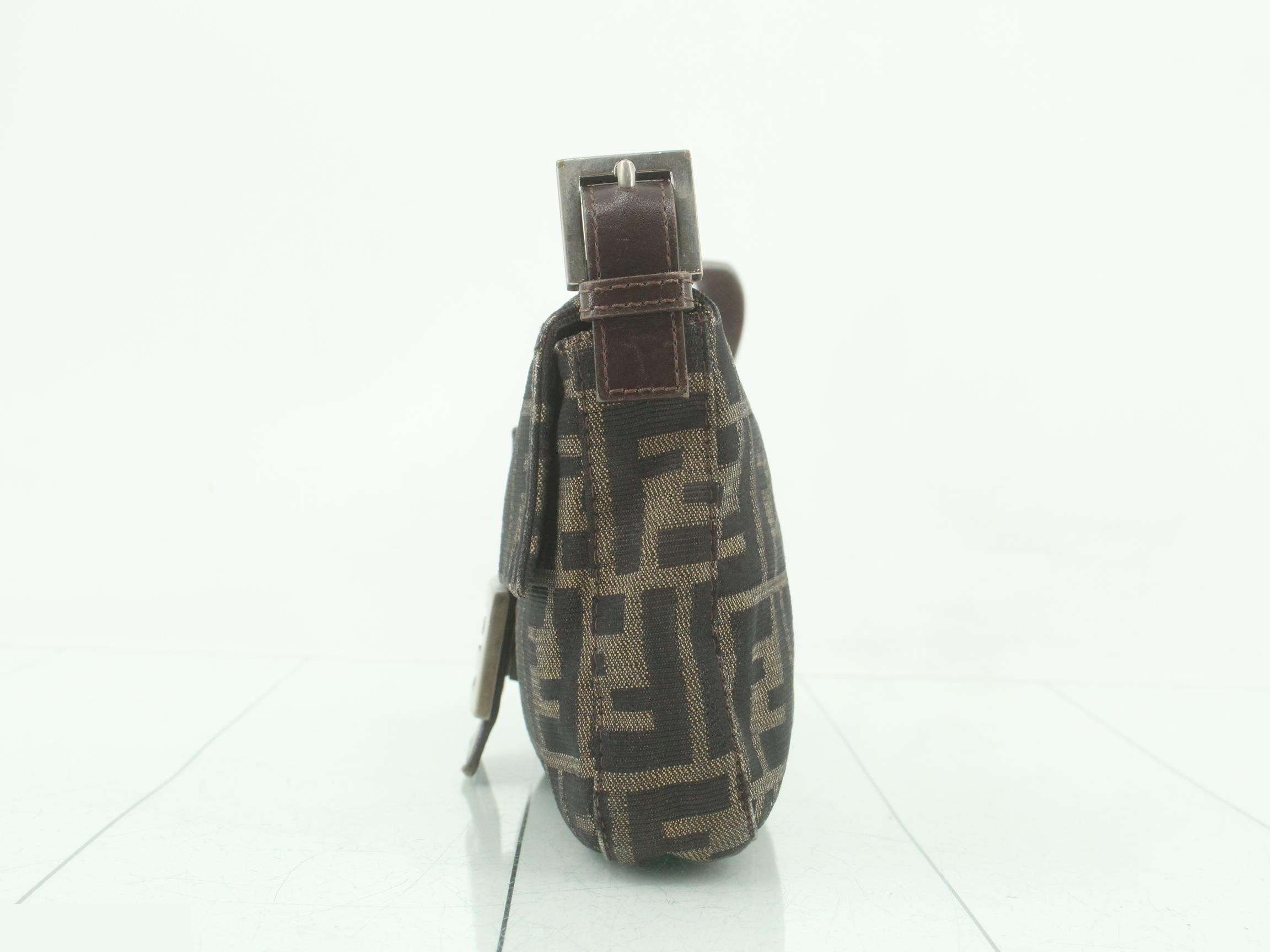 Zucca Mamma Bucket Canvas x Leather Shoulder Bag — view 3