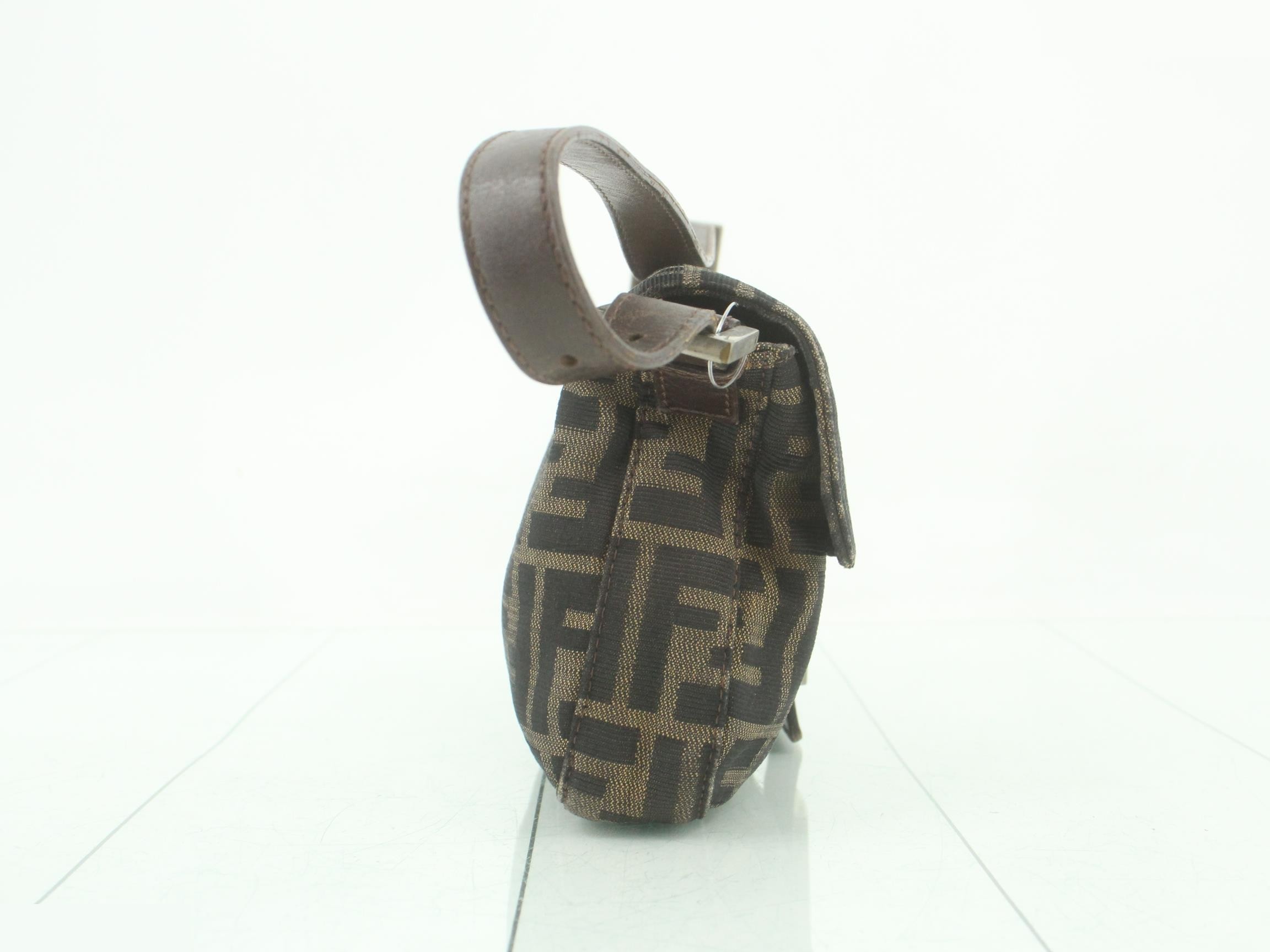 Zucca Mamma Bucket Canvas x Leather Shoulder Bag — view 4