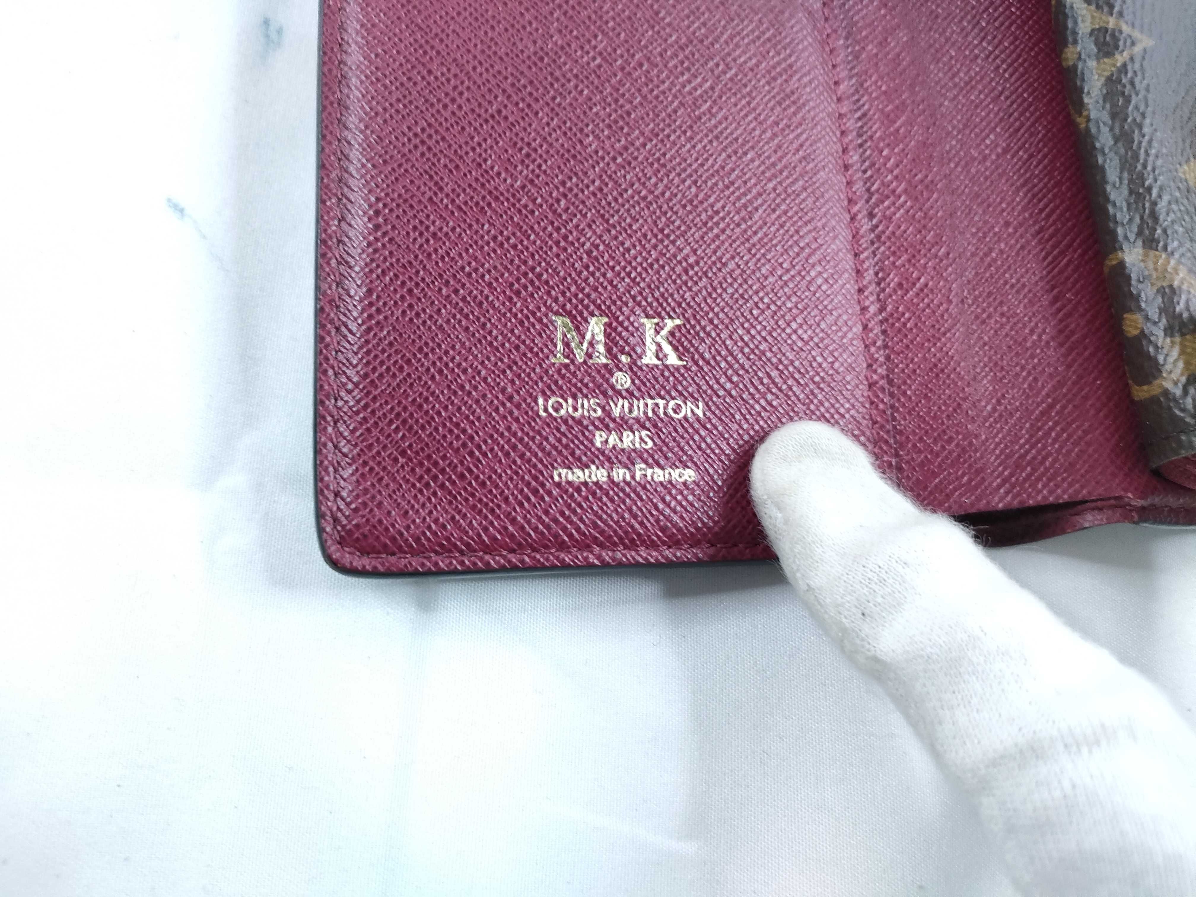 Portefeuille Juliette Brown x Bordeaux Wallet — view 9