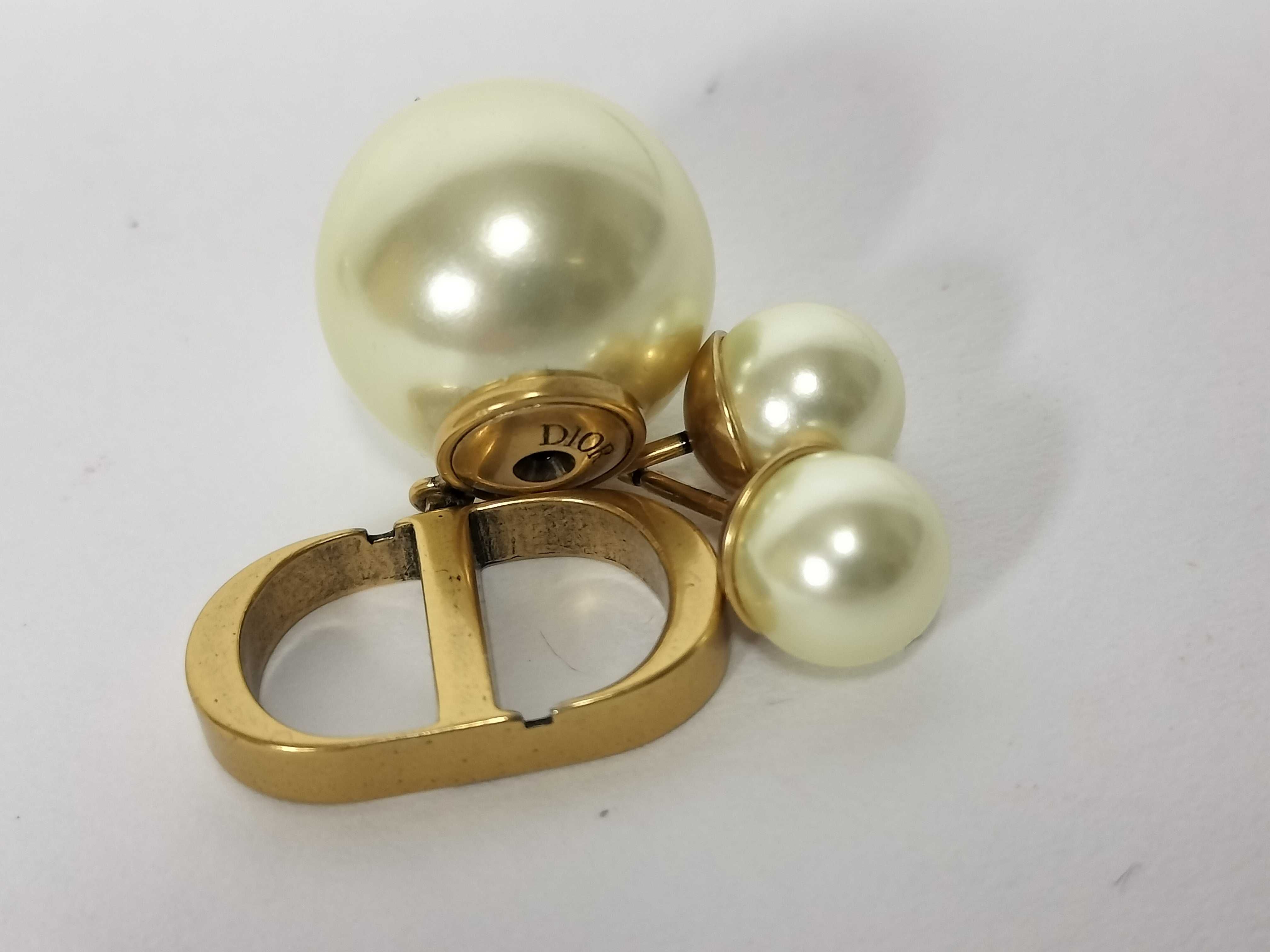 Tribal Pearl Earrings — view 6