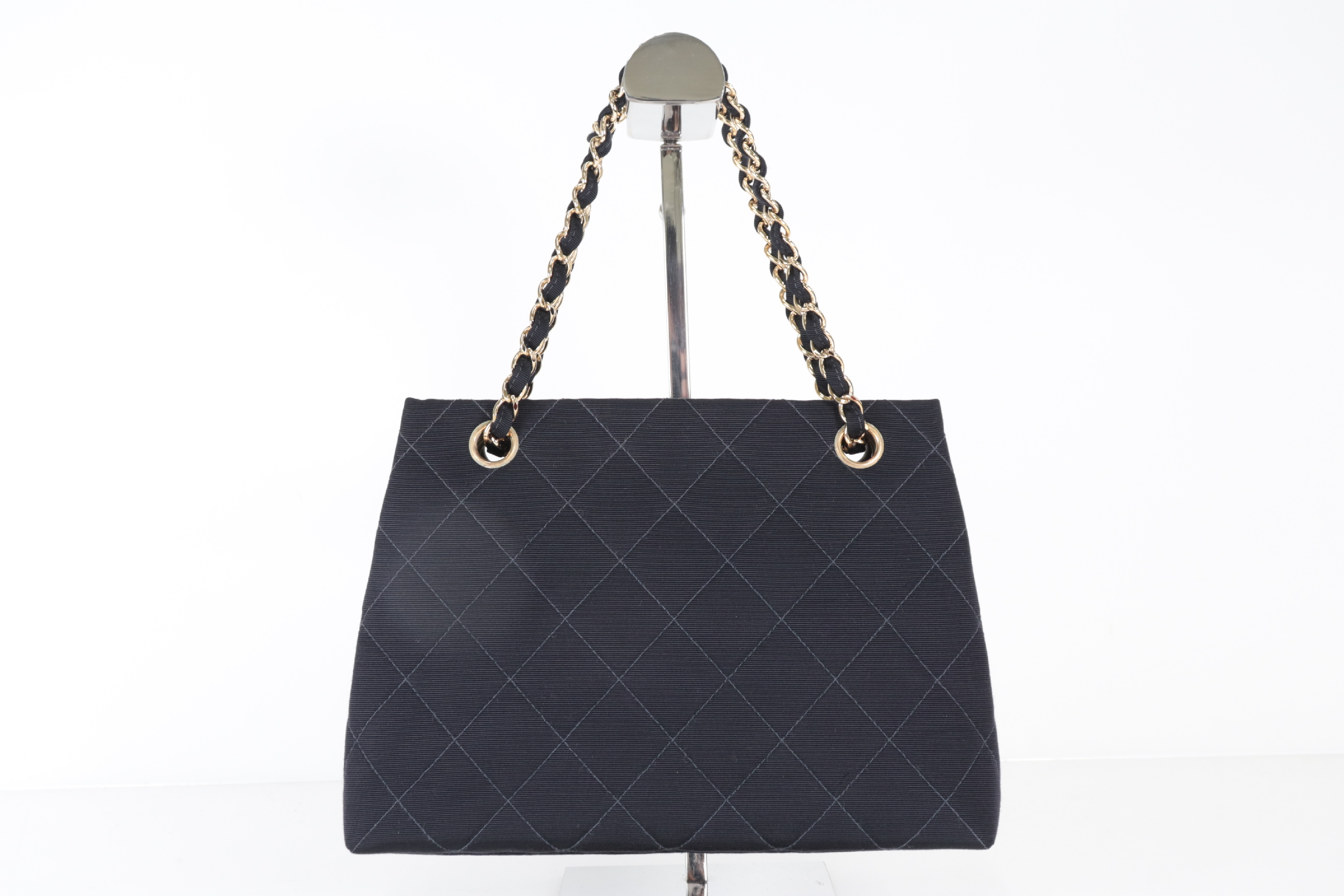 Coco Mark Canvas Chain Handbag (Serial No. 5) — view 2