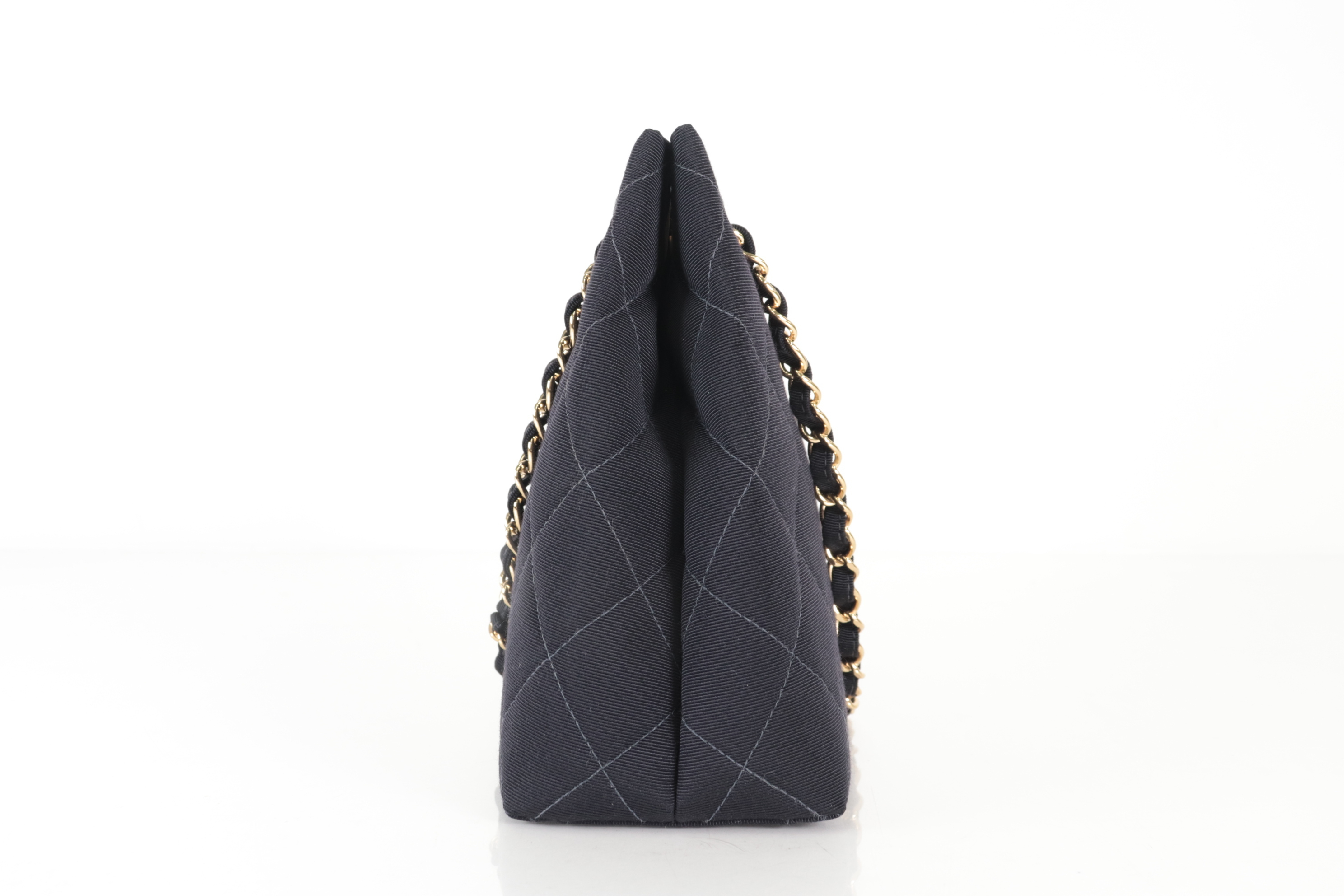 Coco Mark Canvas Chain Handbag (Serial No. 5) — view 4