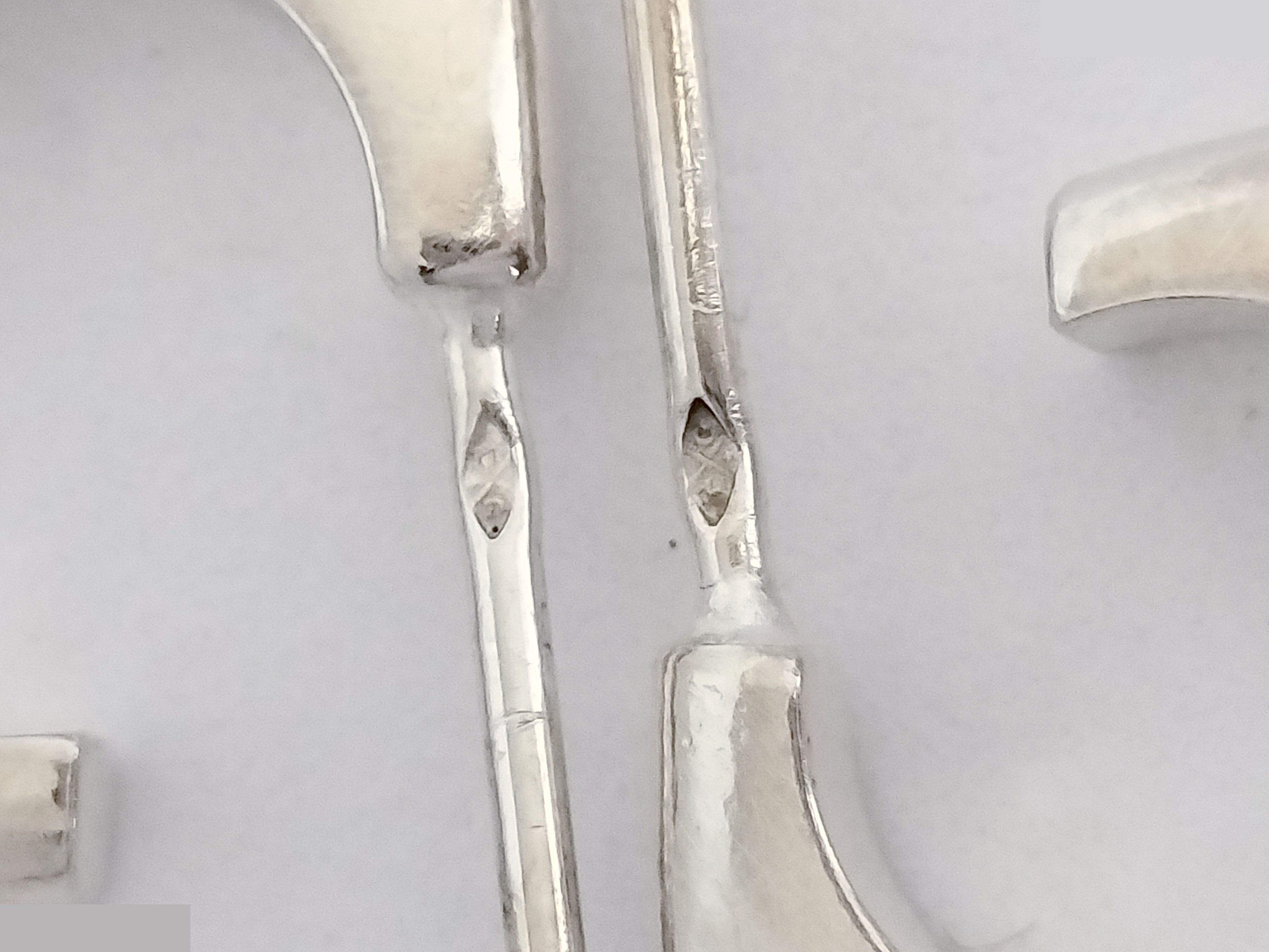 Logo 925 Silver Earrings 3.8g — view 3