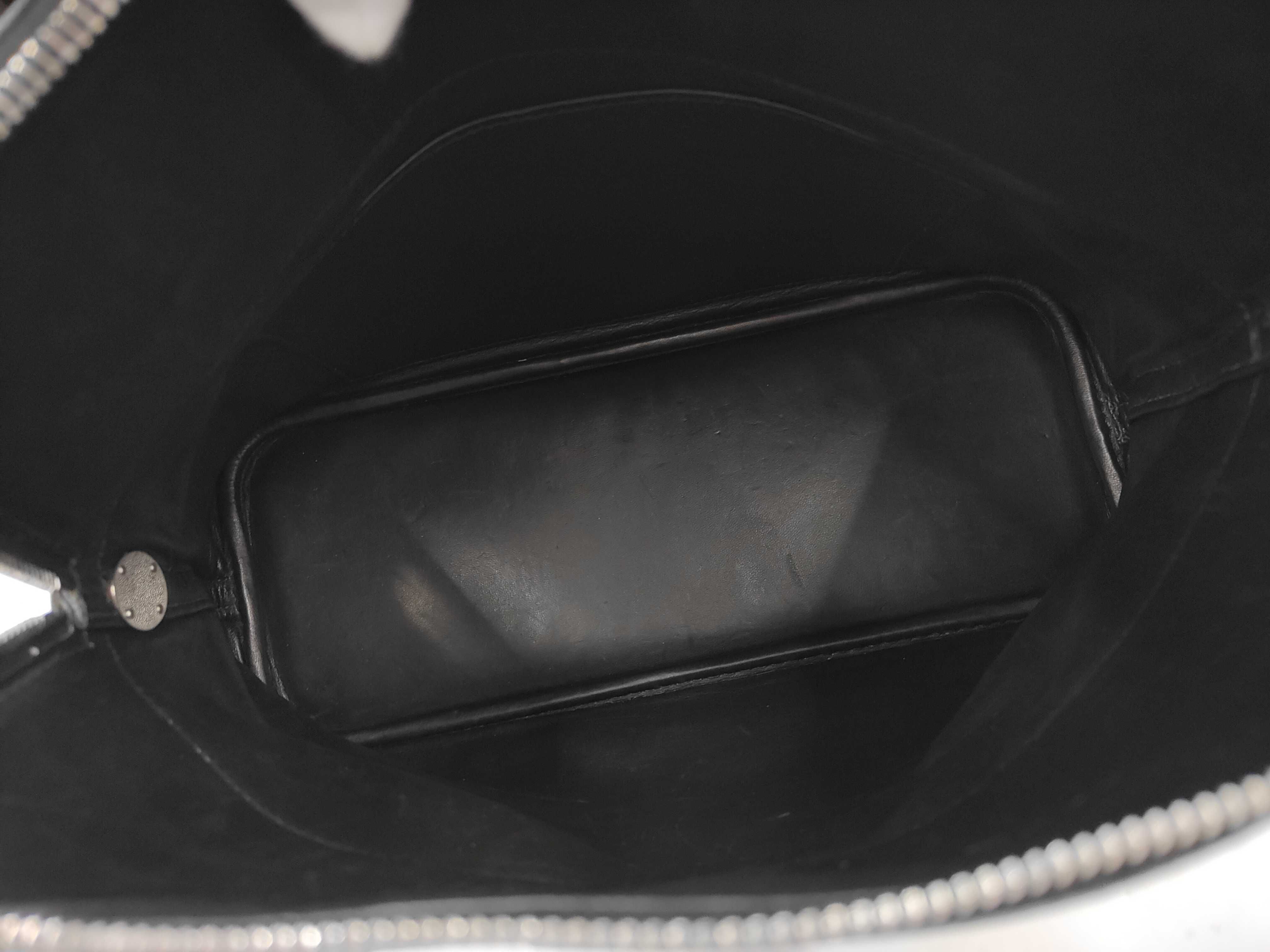 Bolide 31 Taurillon Clemence Leather Handbag with Silver Hardware — view 9