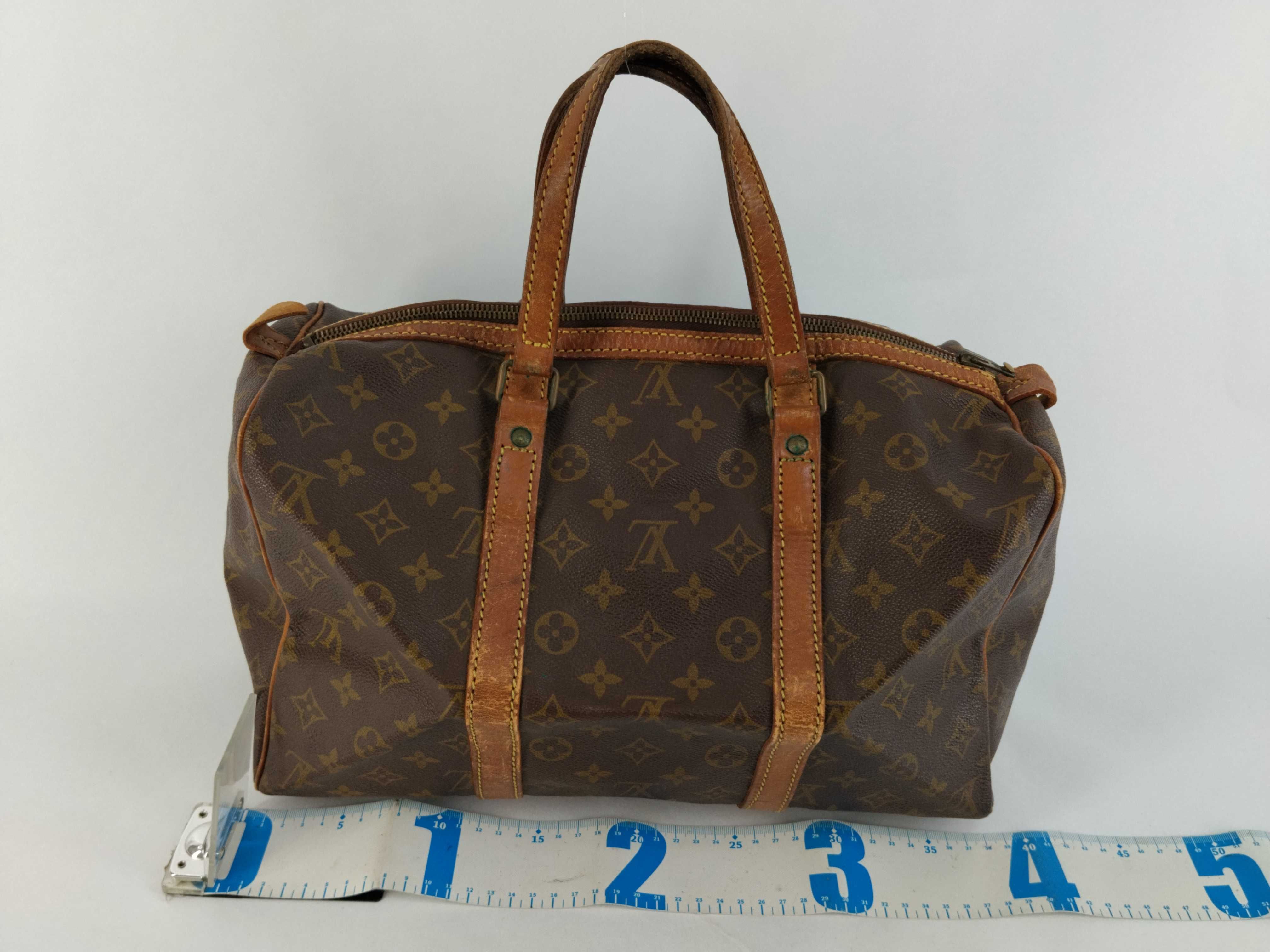 Monogram Louis Vuitton Monogram Saxophone Souple 35 M41626 Boston Bag — view 2