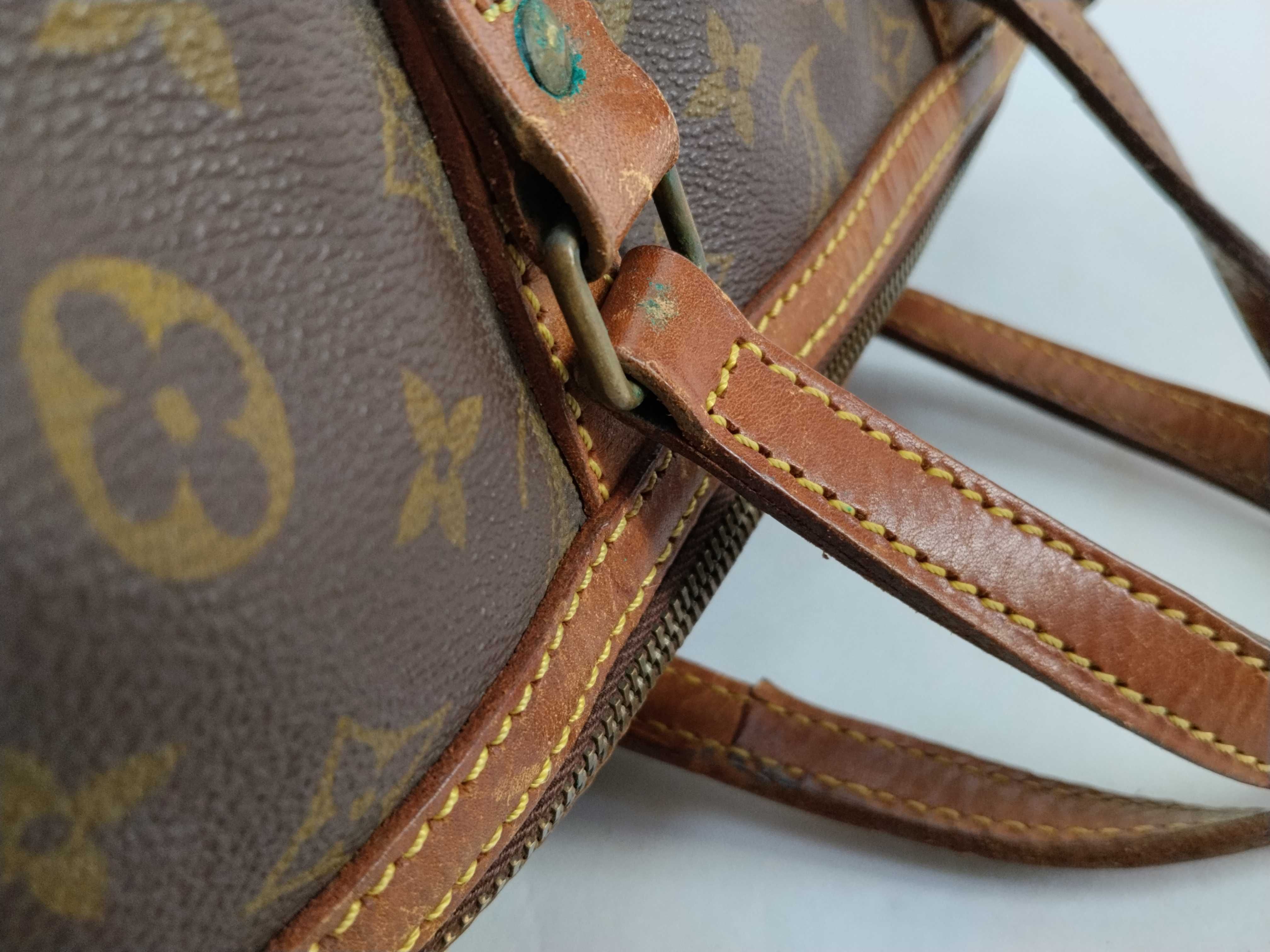 Monogram Louis Vuitton Monogram Saxophone Souple 35 M41626 Boston Bag — view 5
