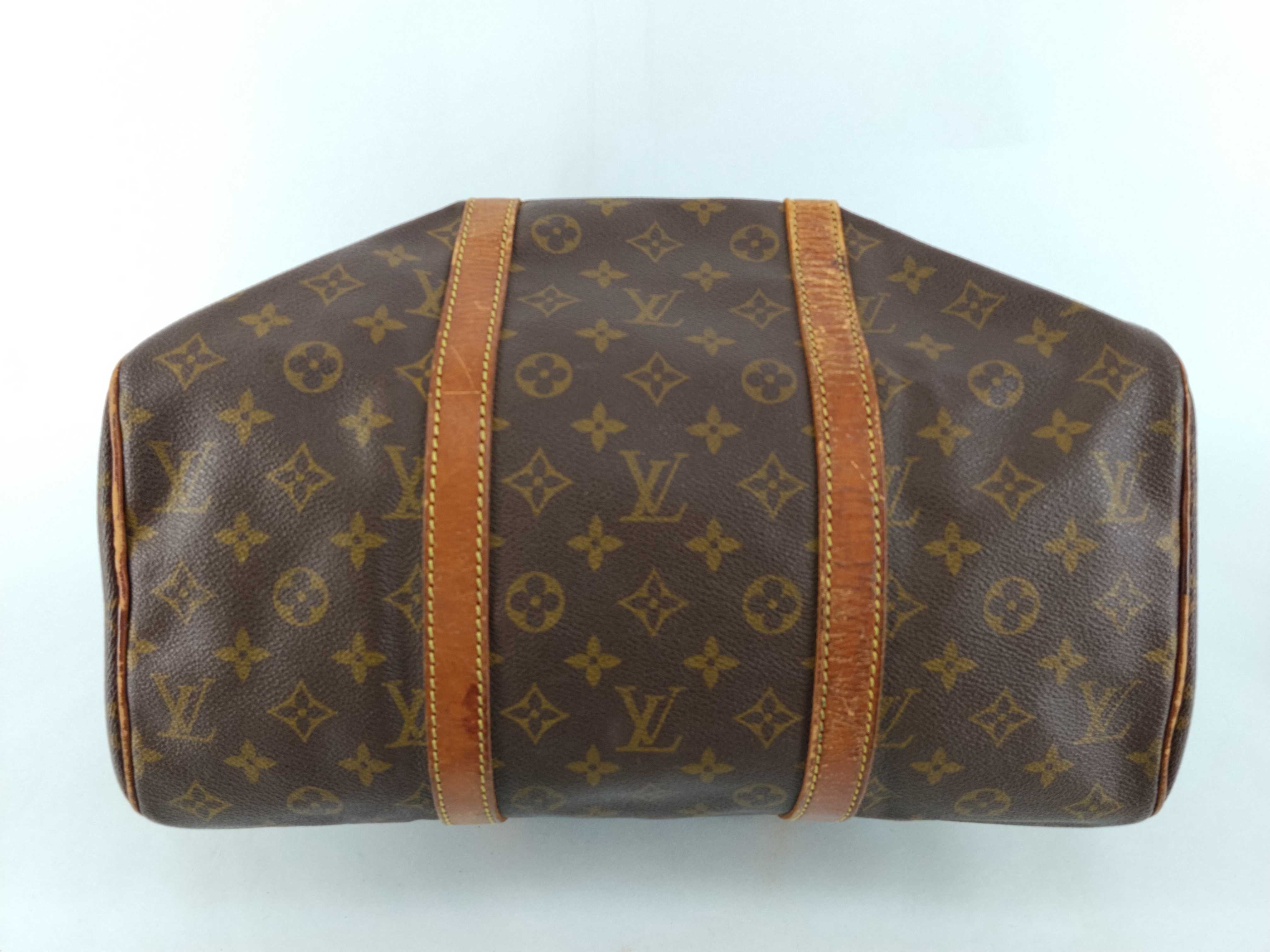 Monogram Louis Vuitton Monogram Saxophone Souple 35 M41626 Boston Bag — view 7