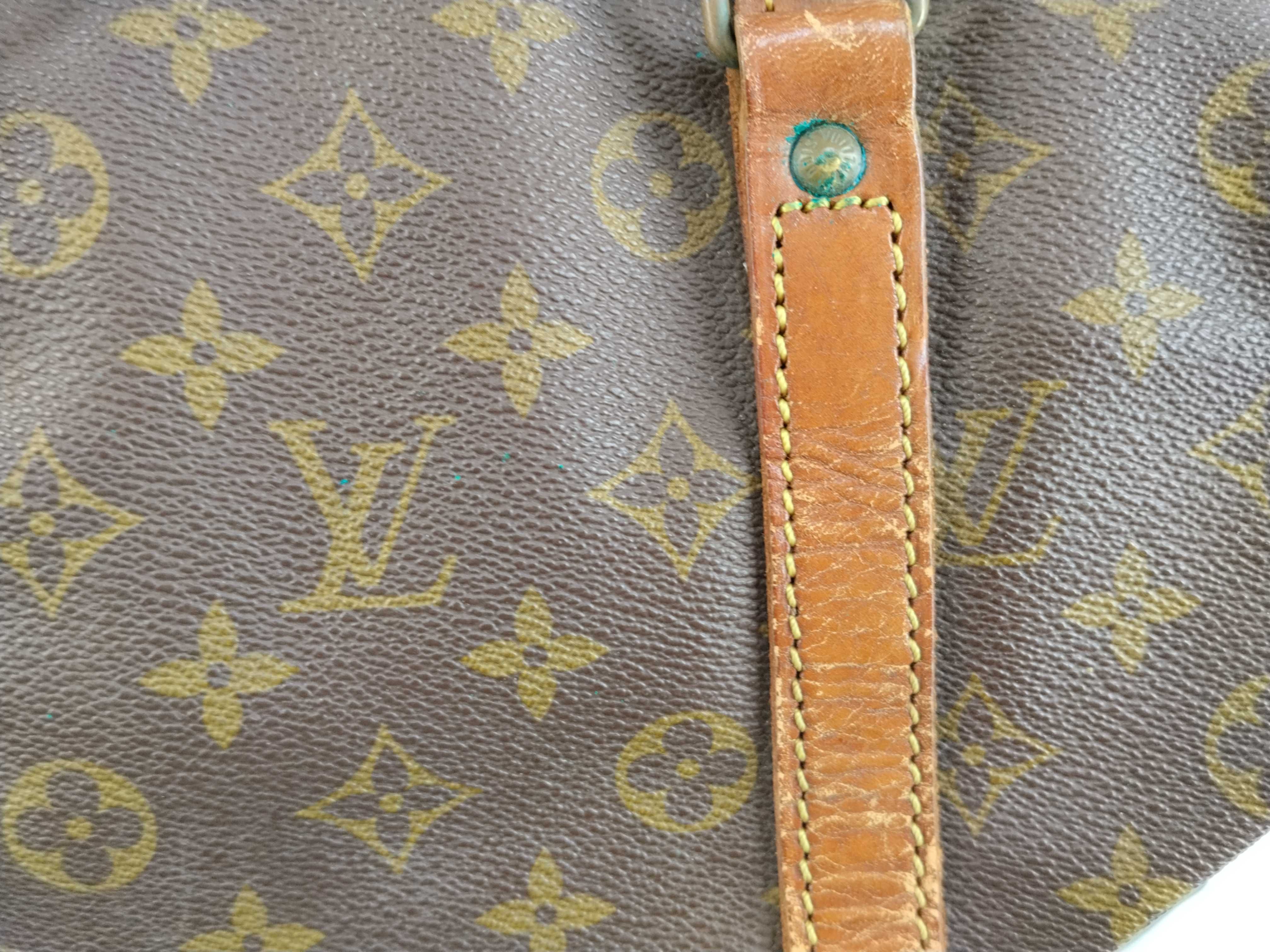 Monogram Louis Vuitton Monogram Saxophone Souple 35 M41626 Boston Bag — view 10