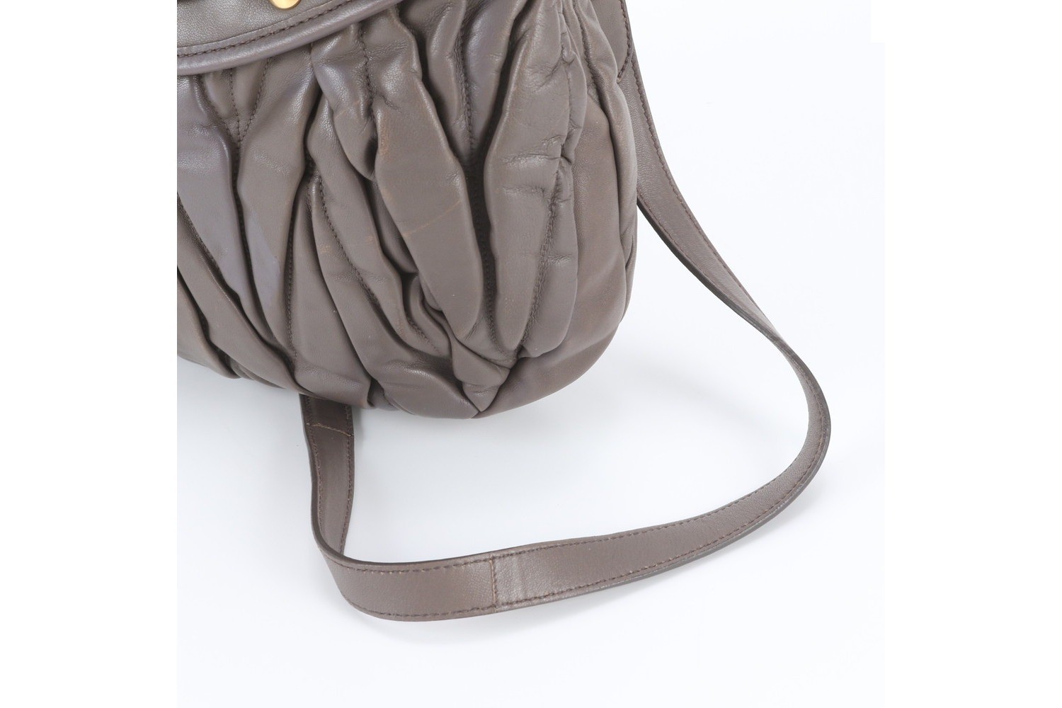 Matelassé Coffer Leather 2-Way Shoulder Bag, Crossbody Bag, Handbag — view 3