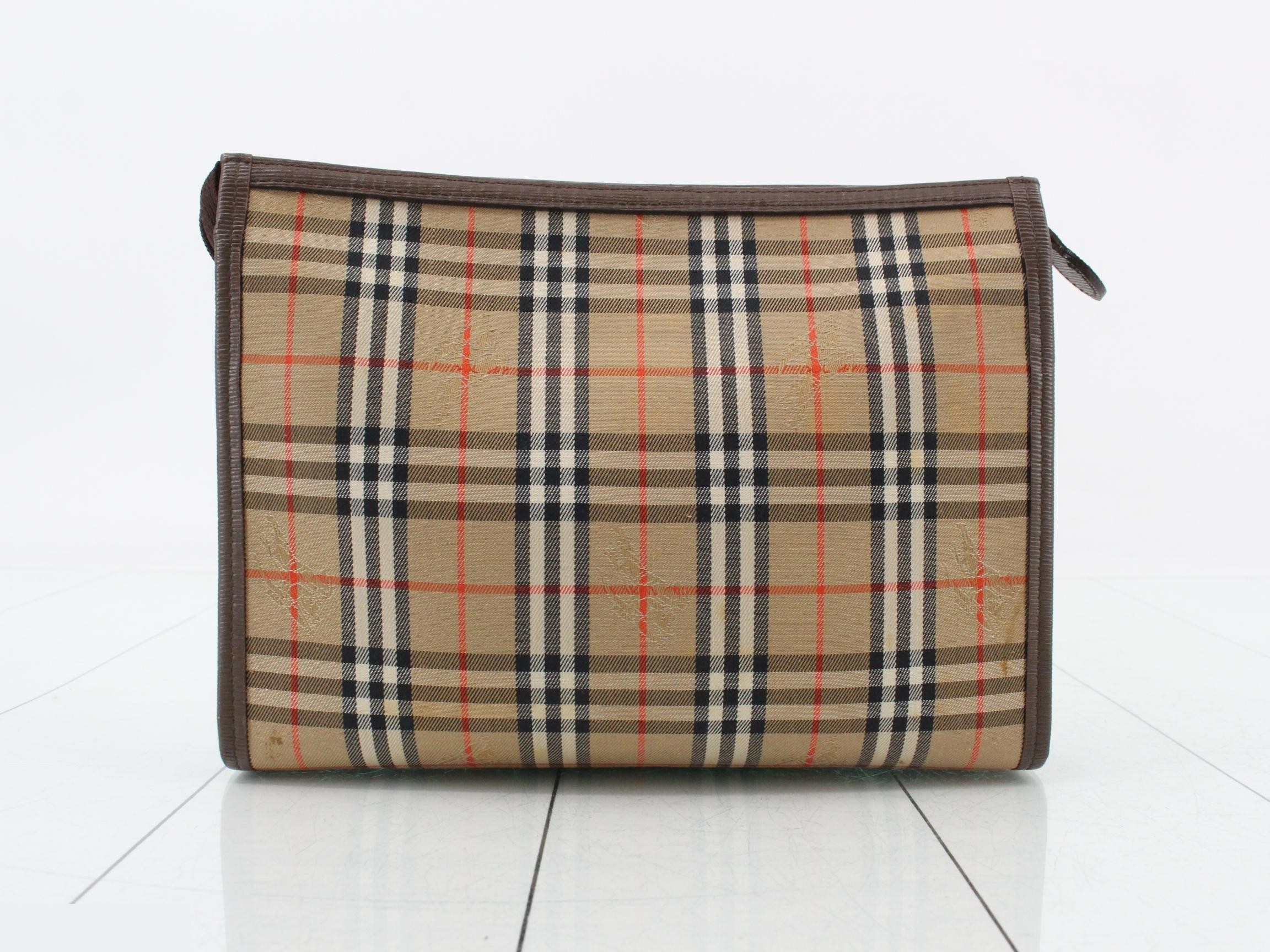 Nova Check Clutch Pouch — view 2