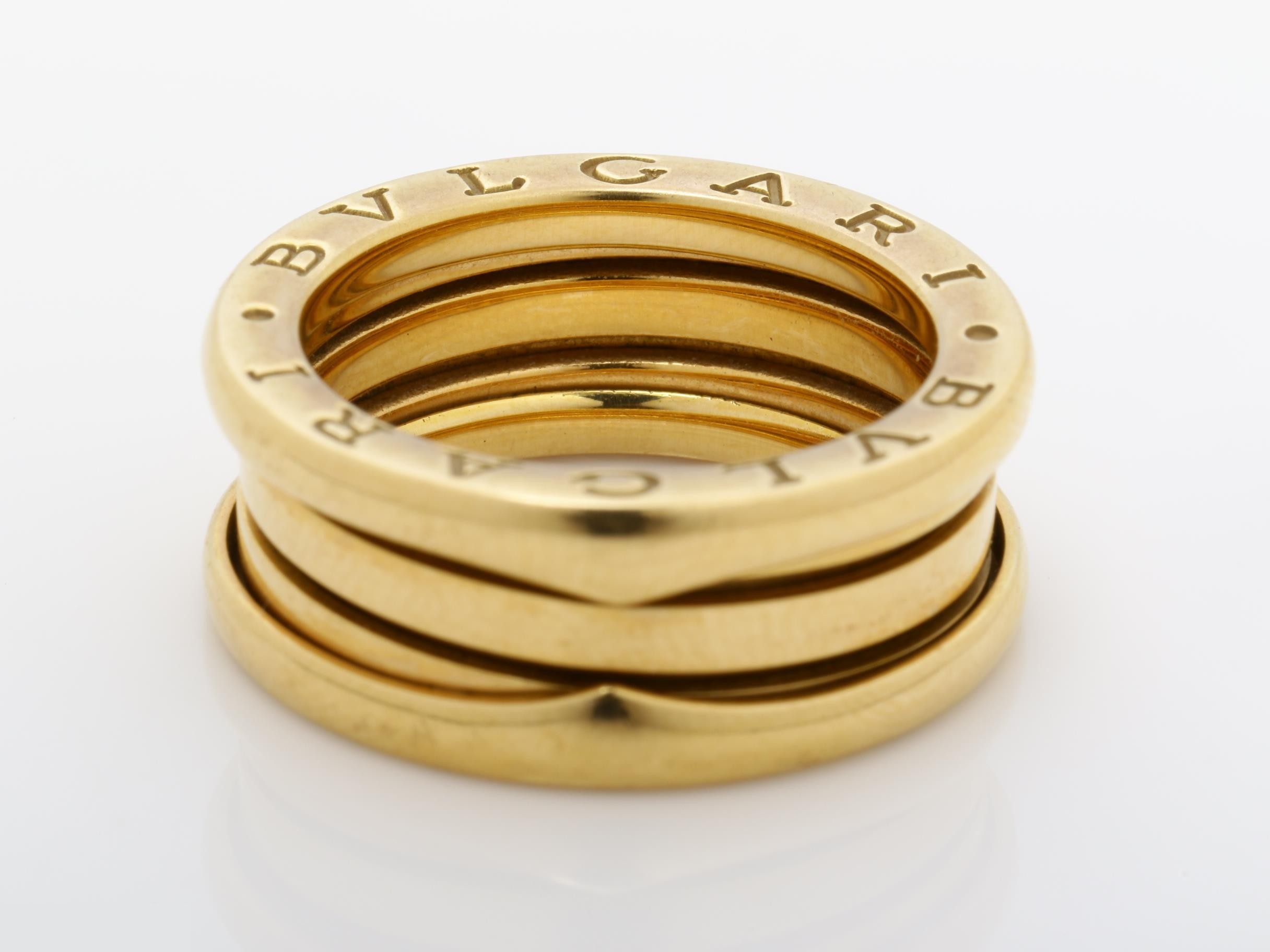 B.zero1 (precious metal) ring, 750PG, 9.2g, size #52 — view 4